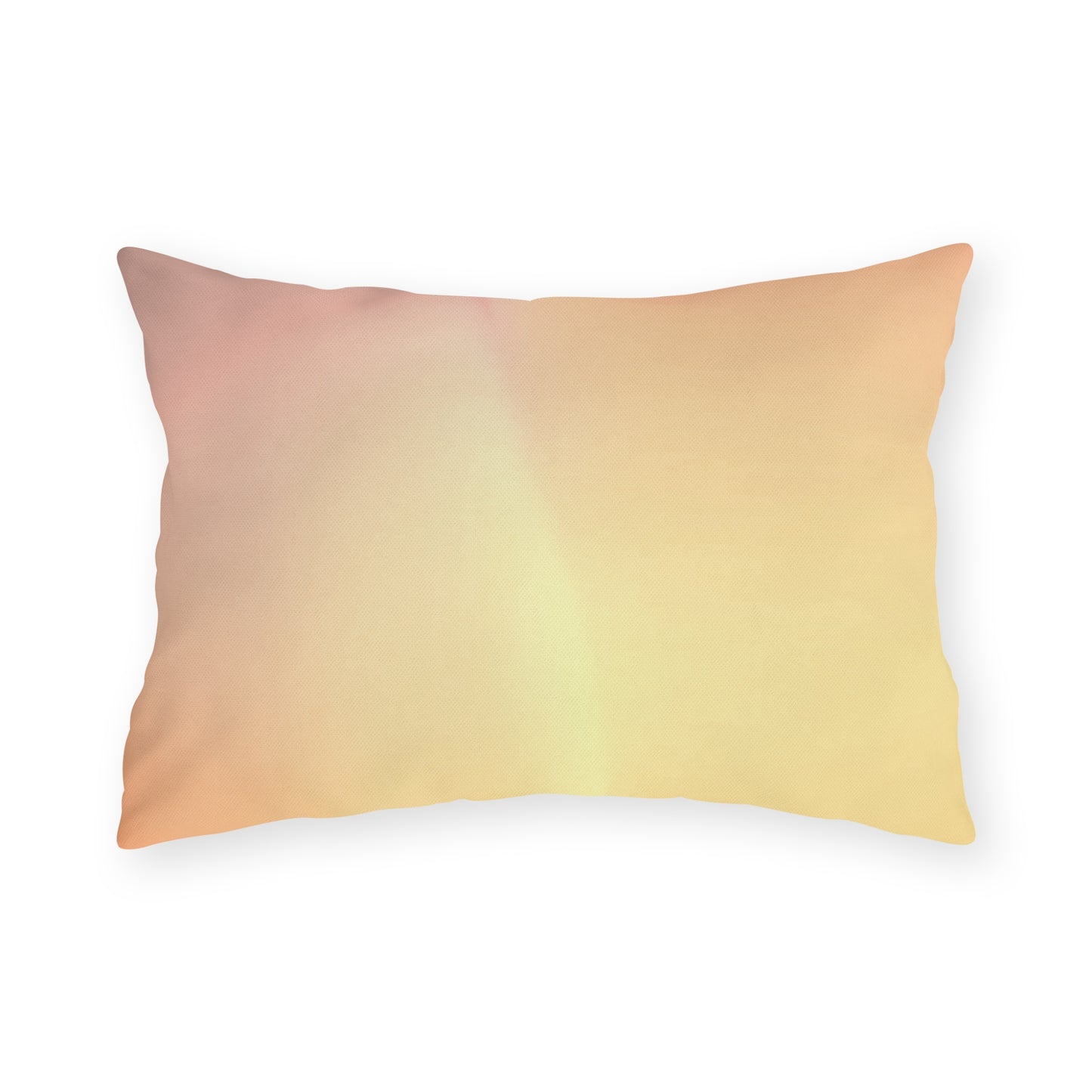 Hot Peach Fade 20" x 14" Outdoor Pillow