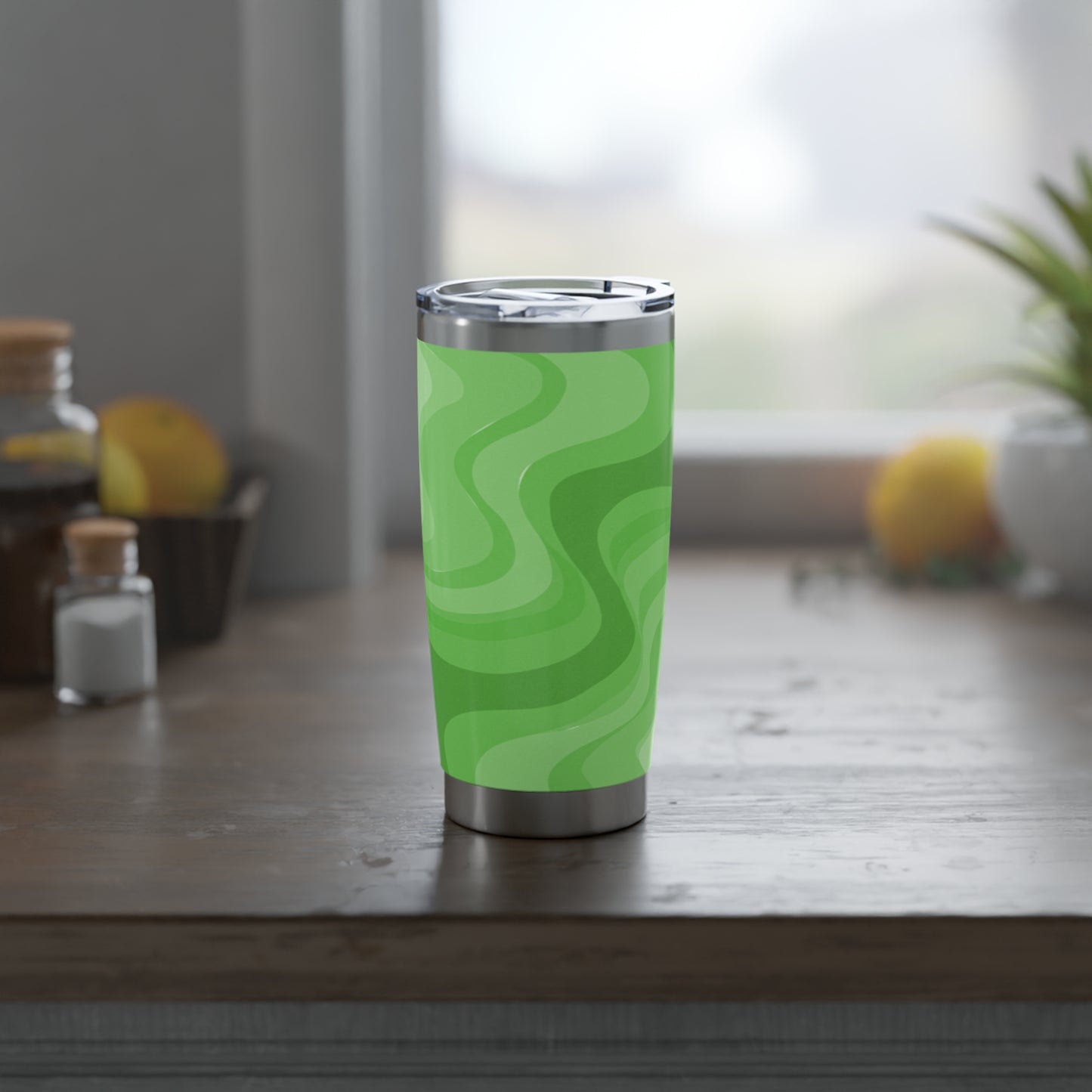 Greenie Meanie Wavey Vagabond 20oz Tumbler