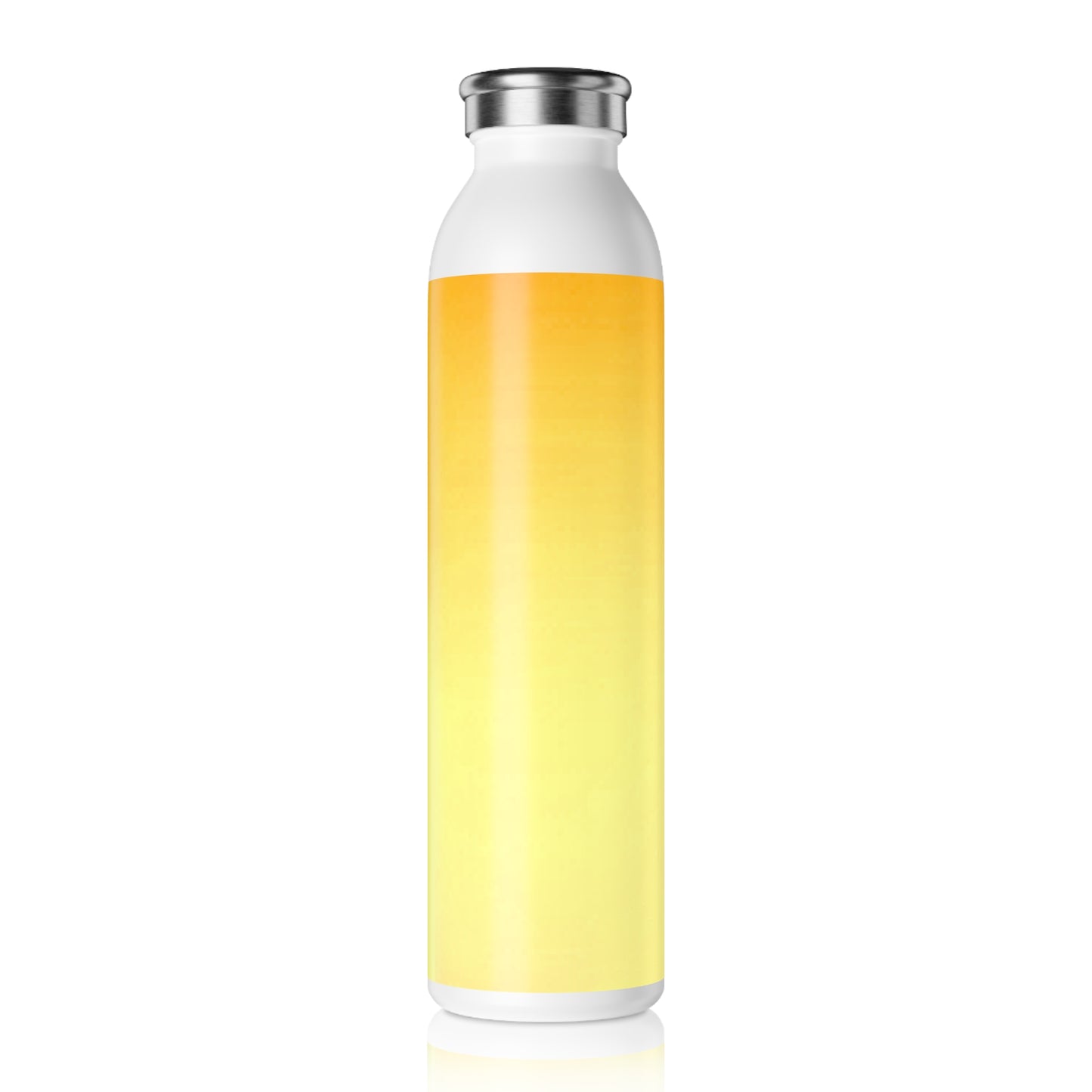 Phoenix Fade Slim Water Bottle, 20 oz White