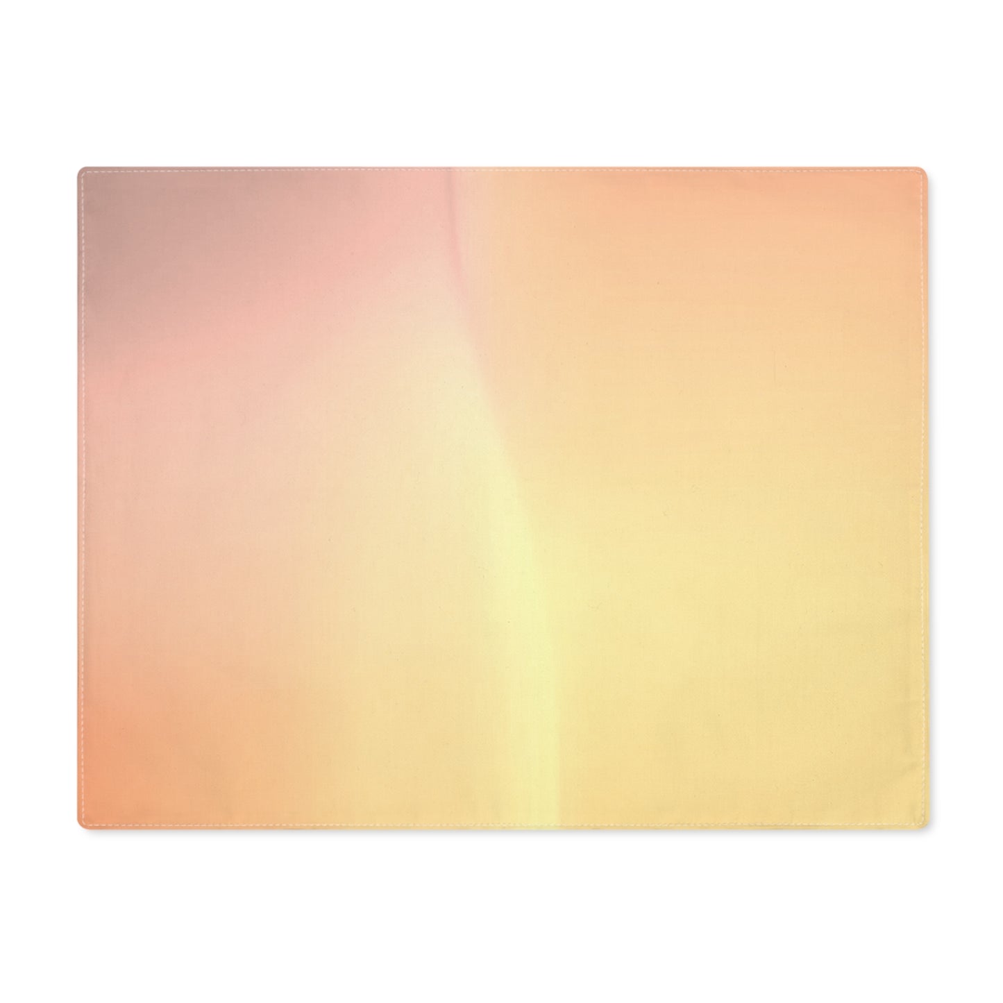 Hot Peach Fade Placemat, 1 pc