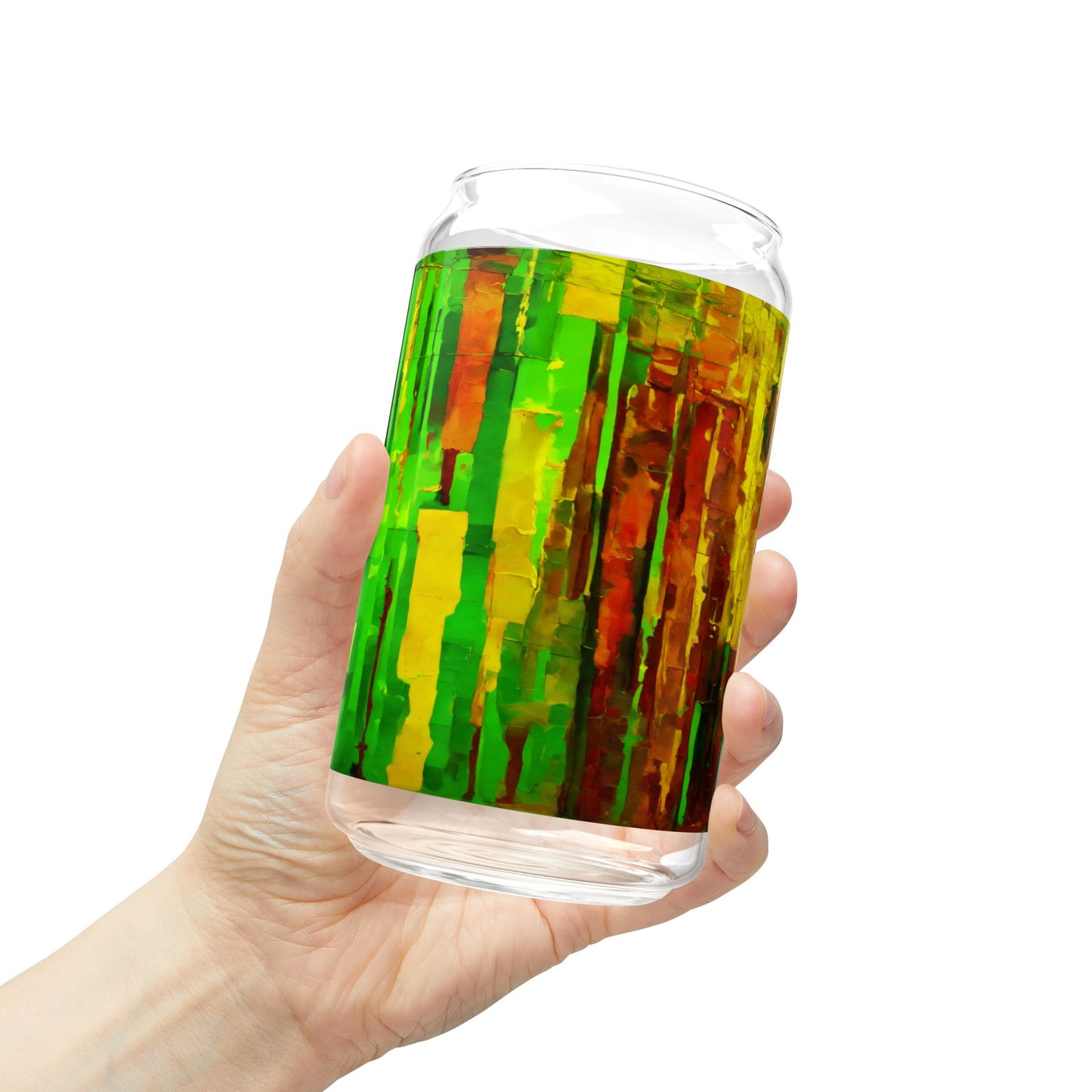 Striped Beta Sipper Glass, 16oz