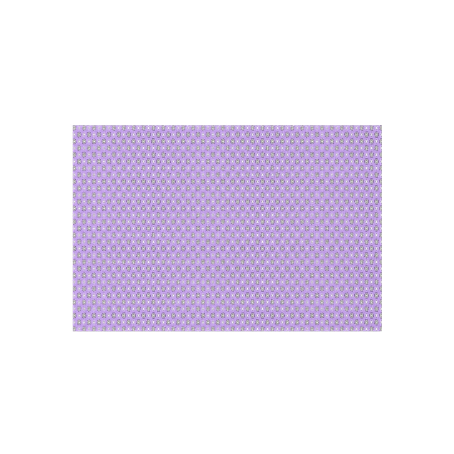Lavender Star-crossed Bodies Outdoor Rug, 48" x 72"