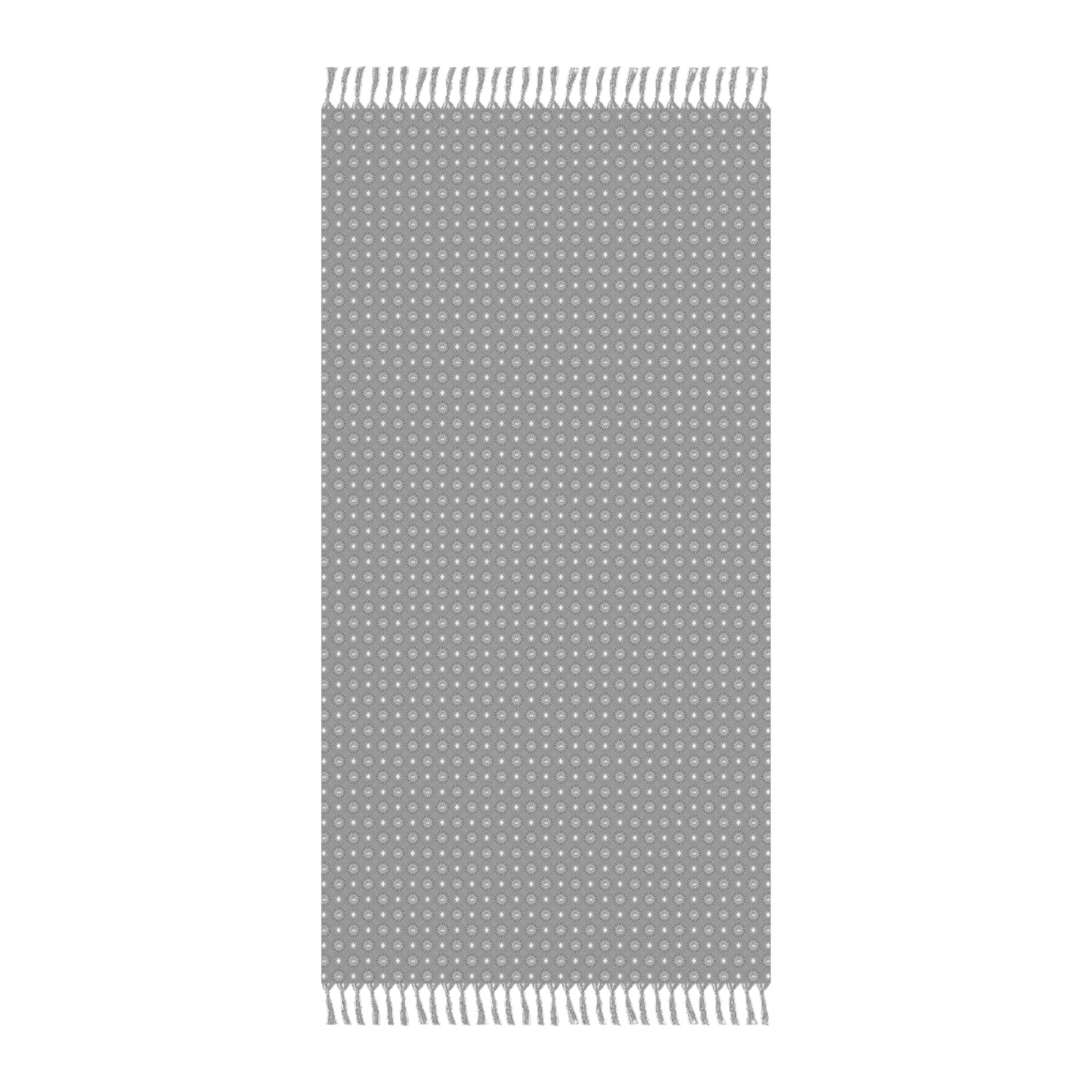 Desaturated Star-crossed Bodies Boho Beach Cloth, 38" × 81"