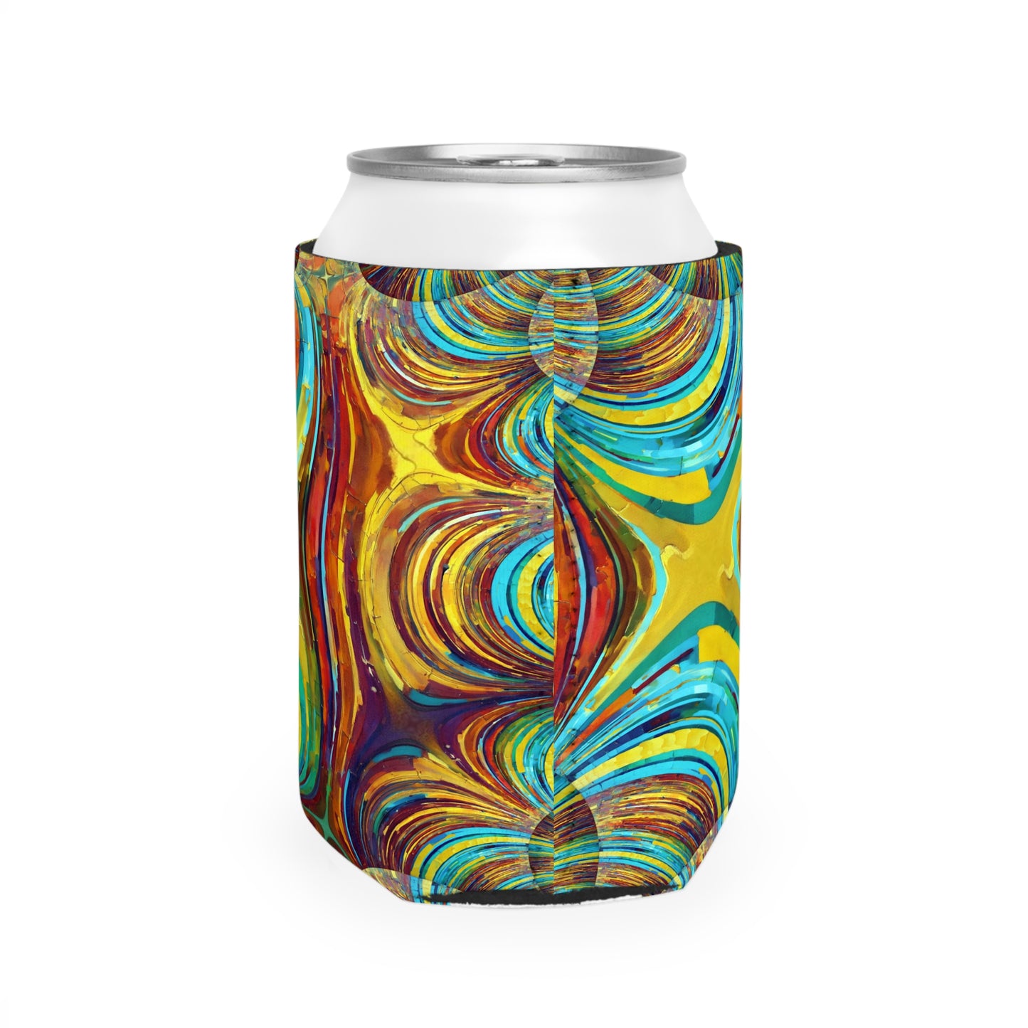 Uzi Spiral Alpha 12 oz Can Cooler Sleeve