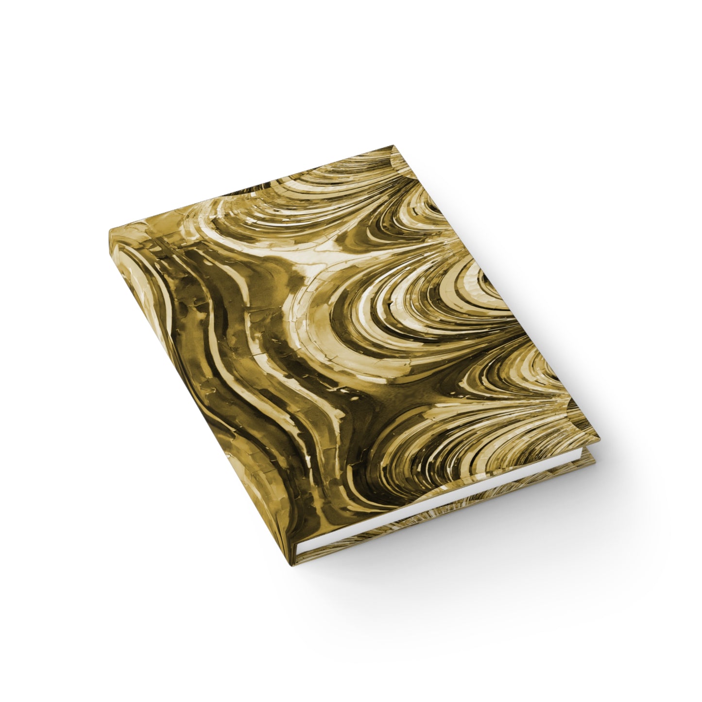 Uzi Spiral Light Brown 5" x 7" Journal - 128 Ruled Line pages
