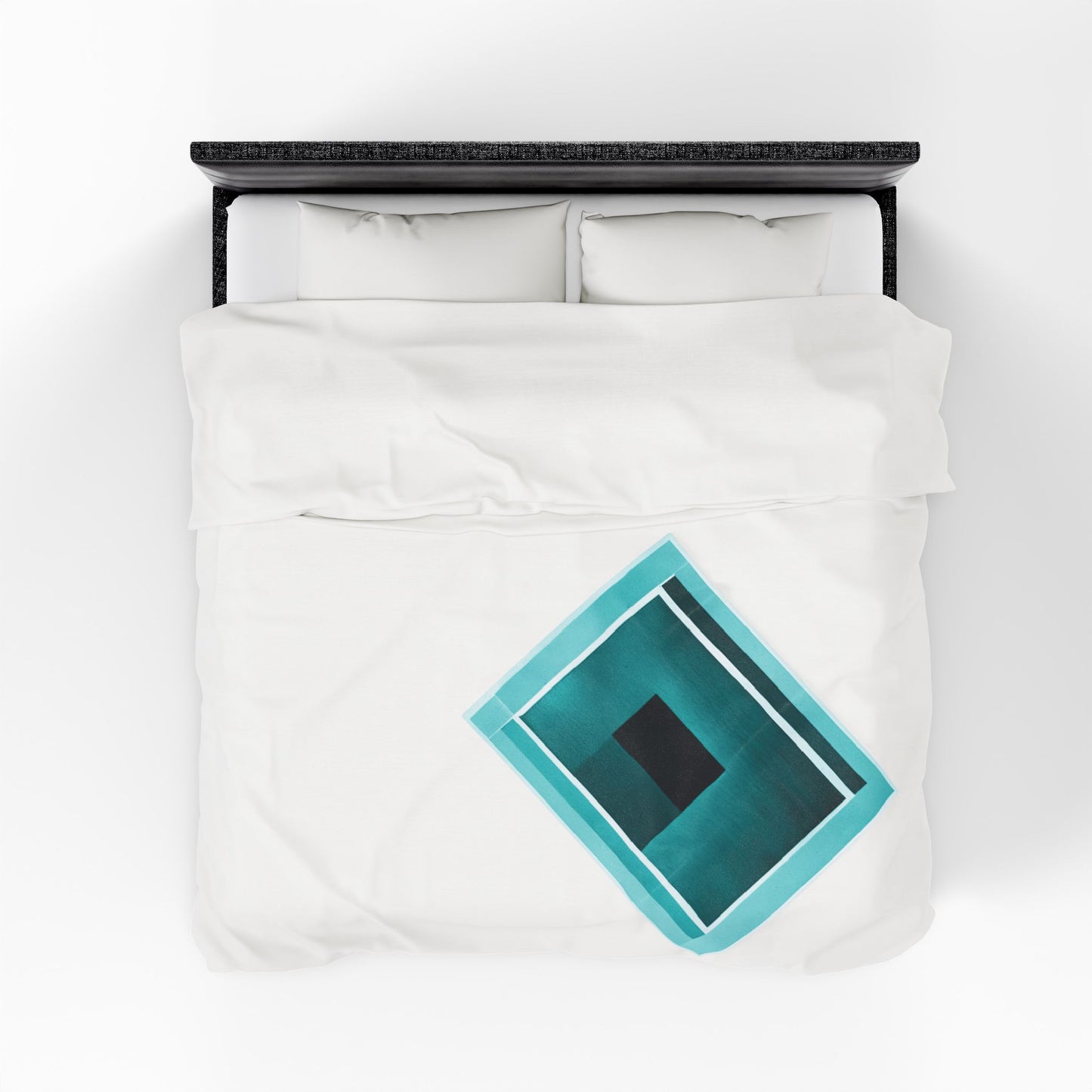 Tif Shadow Velveteen Plush Blanket, 30" x 40"