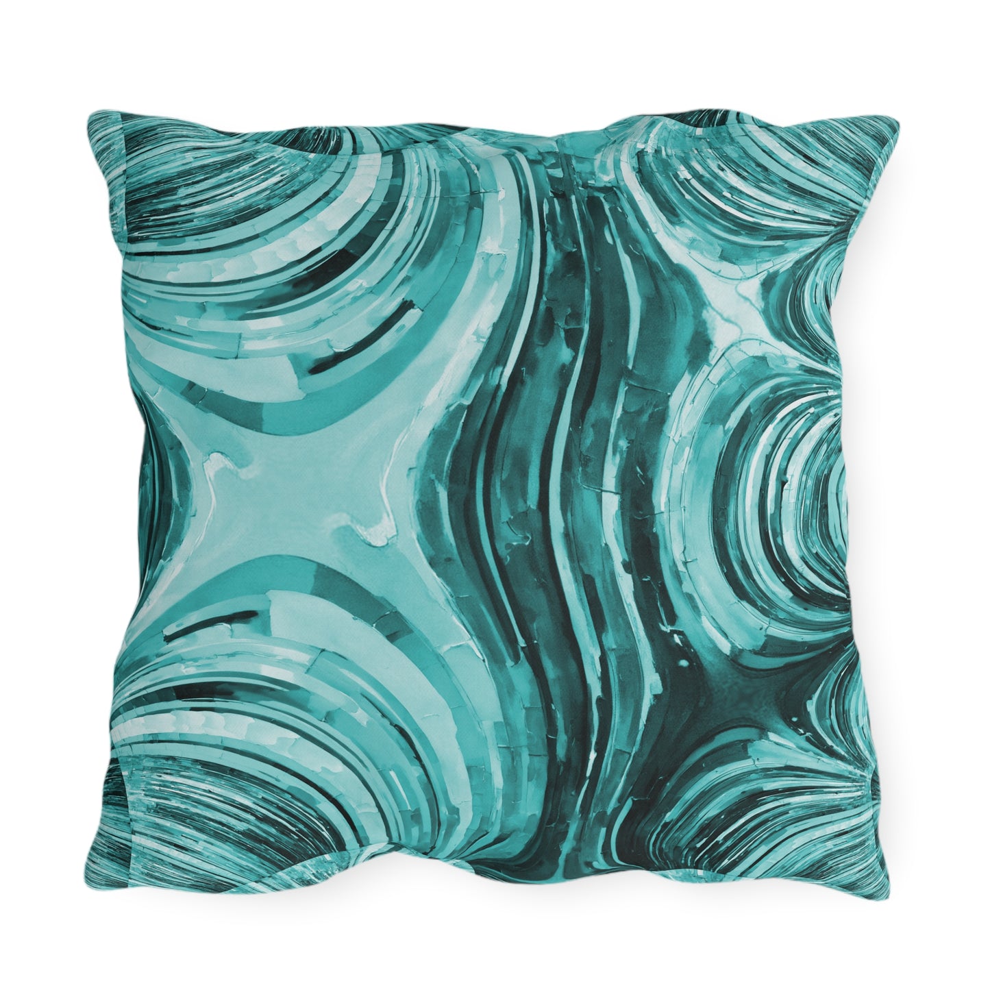 Uzi Spiral Tif 20" x 20" Outdoor Pillow