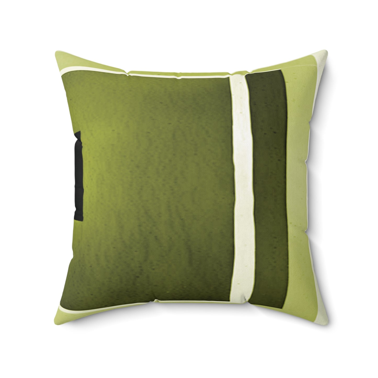 Lemongrass Shadow 20" x 20" Faux Suede Square Pillow