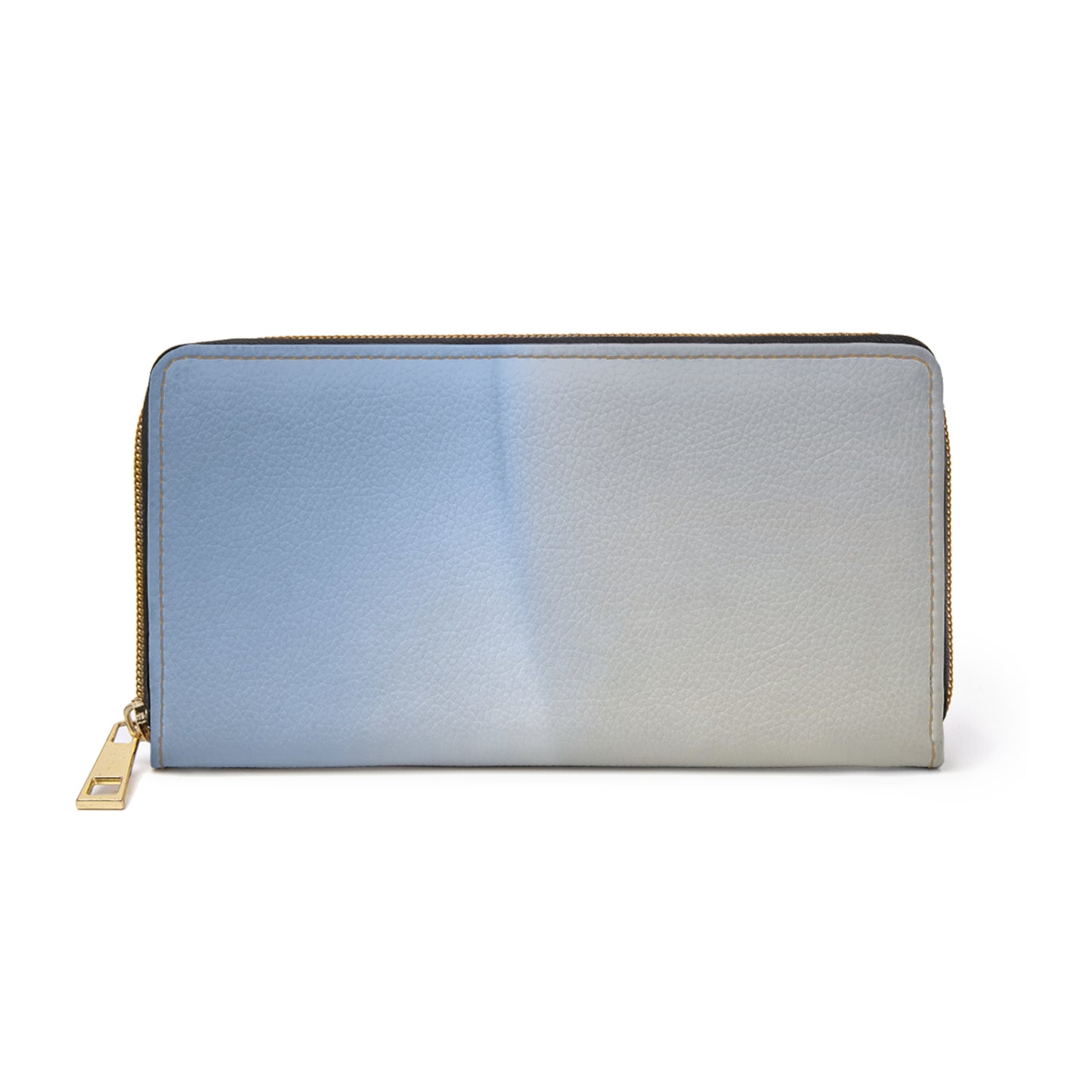 Cobalt Fade Elegant Abstract Zipper Wallet - Stylish & Functional Accessory for Everyday Use