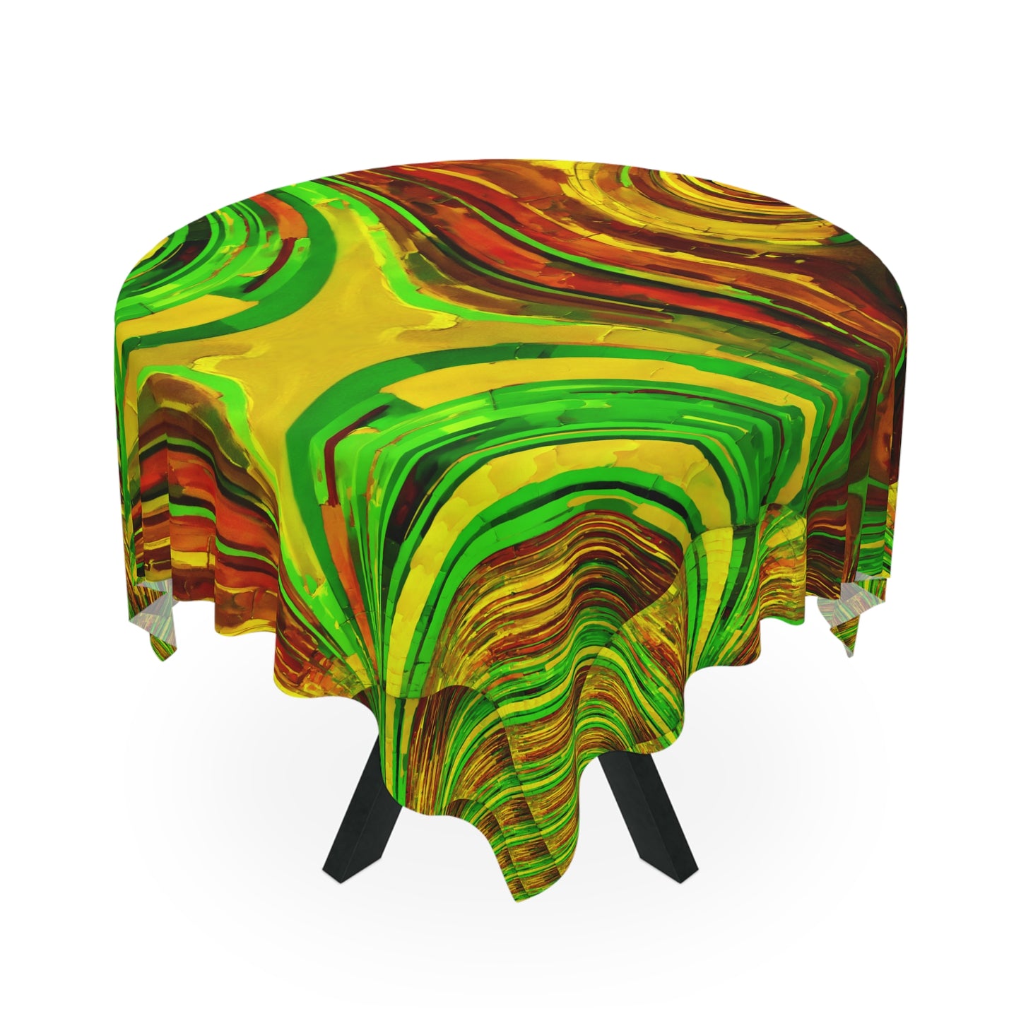 Uzi Spiral Beta Tablecloth, 55" x 55"