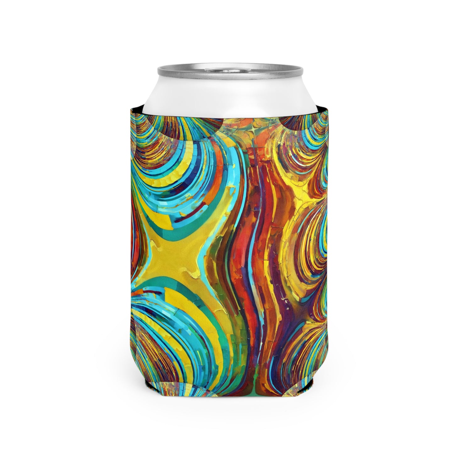 Uzi Spiral Alpha 12 oz Can Cooler Sleeve