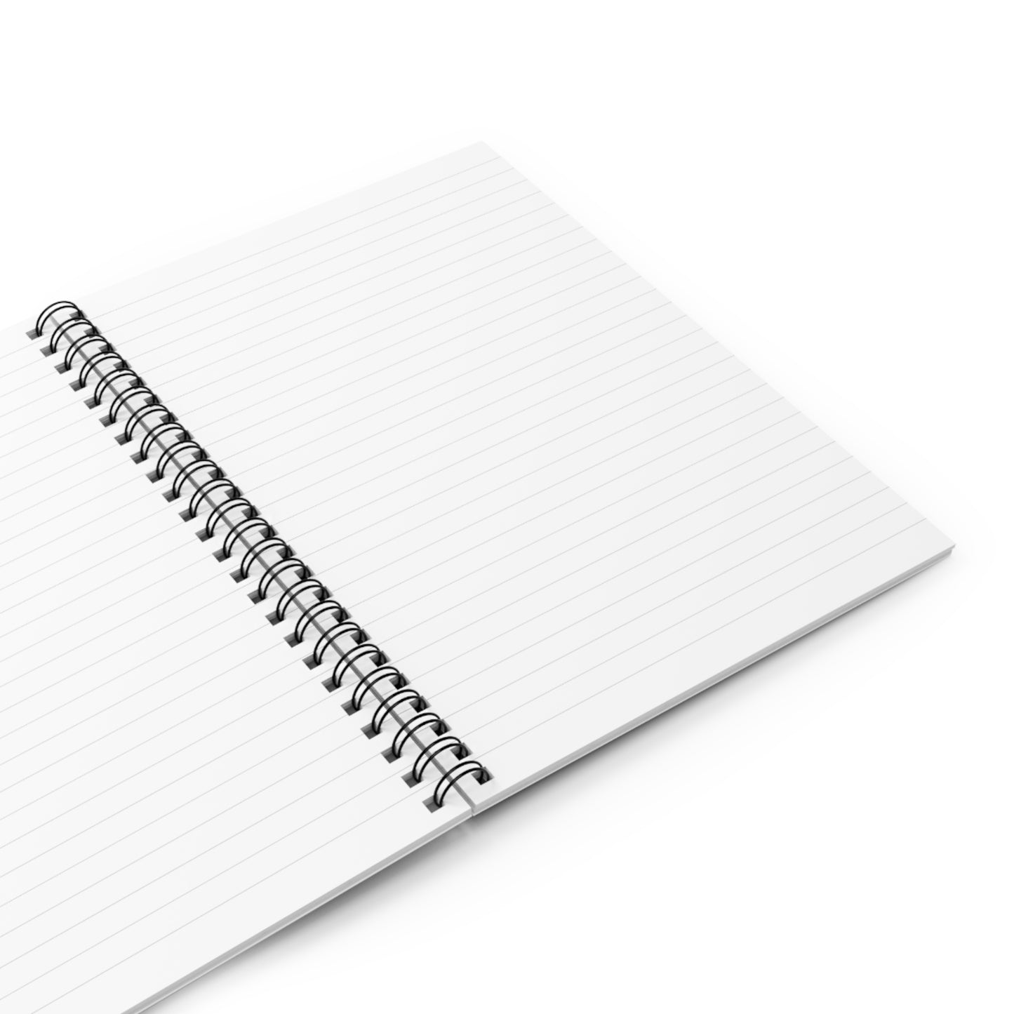 Lavender Sea Golden Fog Spiral Notebook - Ruled Line, 6" x 8", 118 pages
