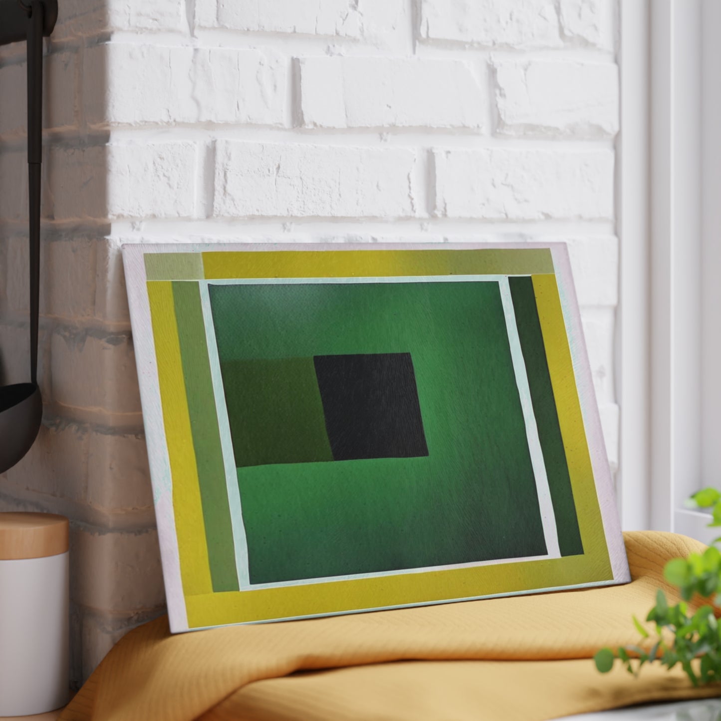 Alpha Shadow 8" x 11" Glass Cutting Board