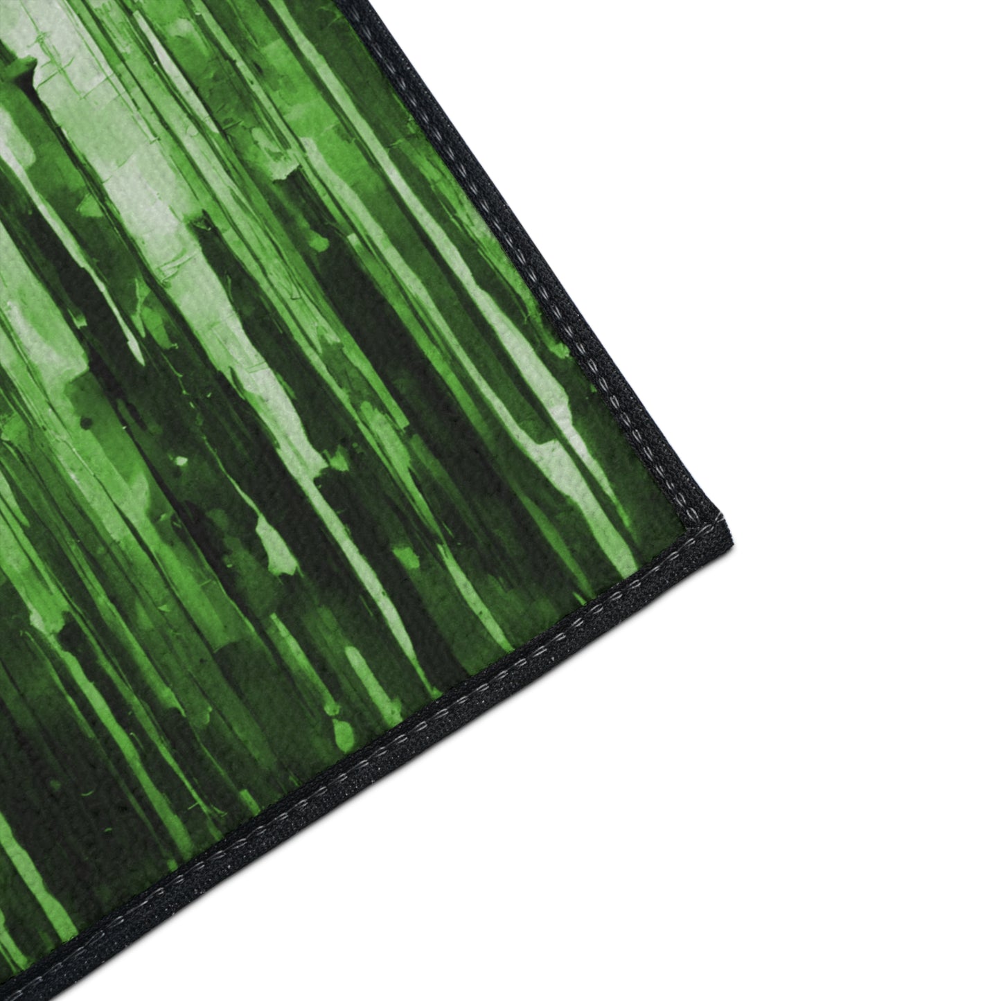 Striped Mint Pastels 24" x 36" Heavy Duty Floor Mat