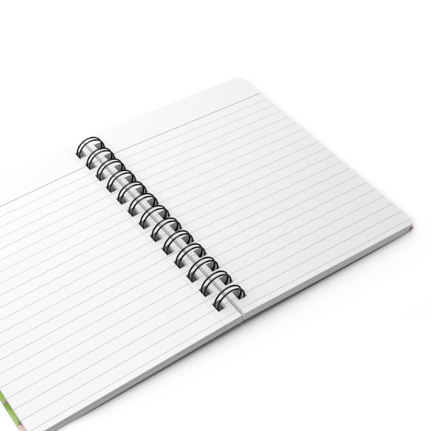 Lime Lavender Floral Bunch Bound Journal, 5" x 7" 150 pages