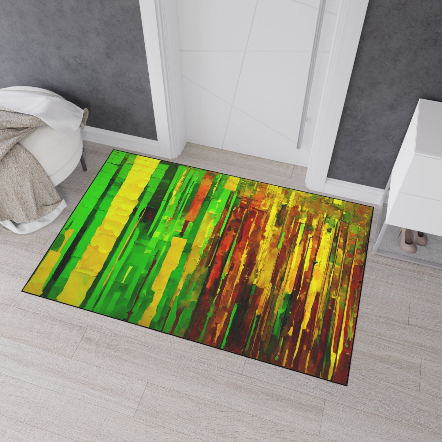 Striped Beta 48" x 72" Heavy Duty Floor Mat