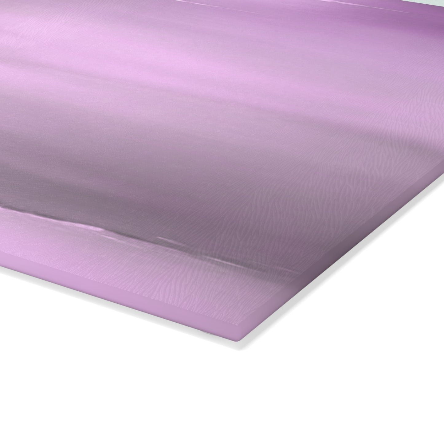 Dark Pink Sea Amethyst Fog 8" x 11" Glass Cutting Board