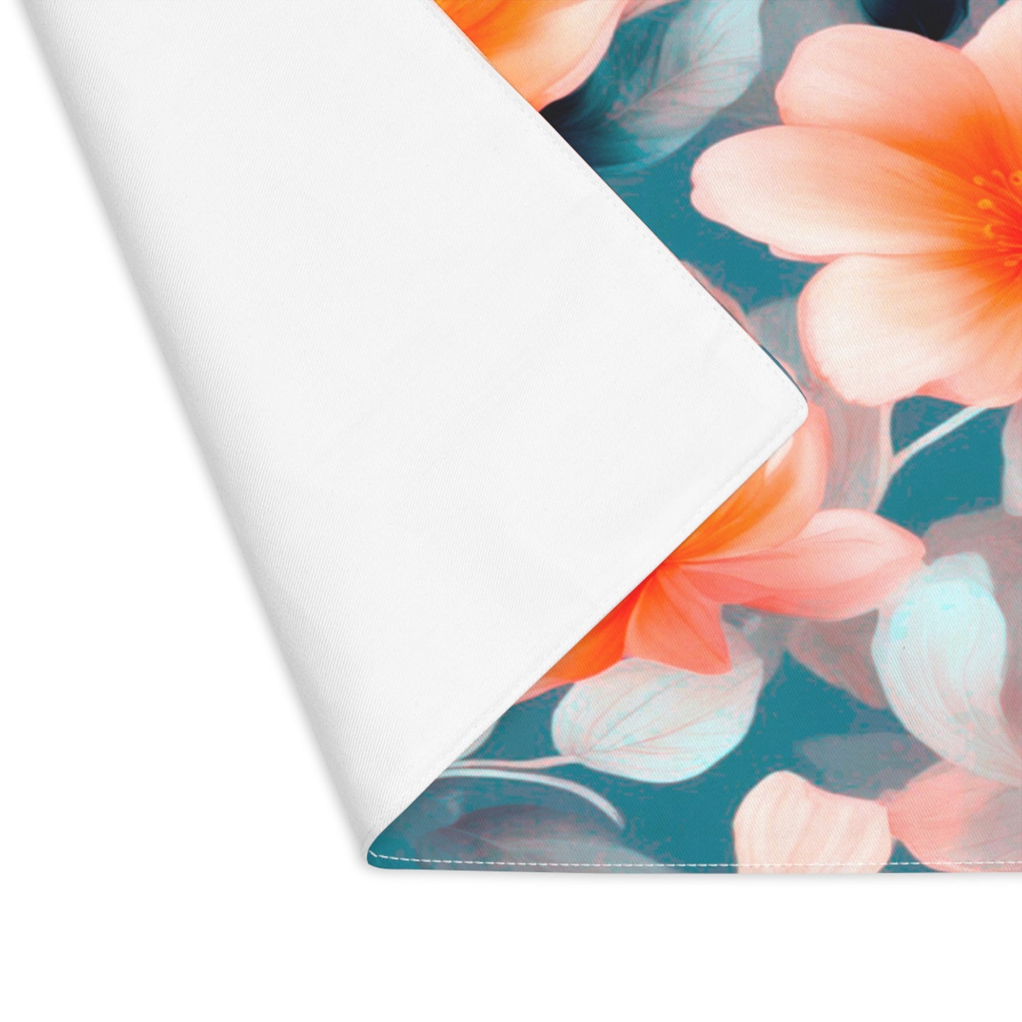 Orange Blossom Floral Bunch Placemat, 1 pc