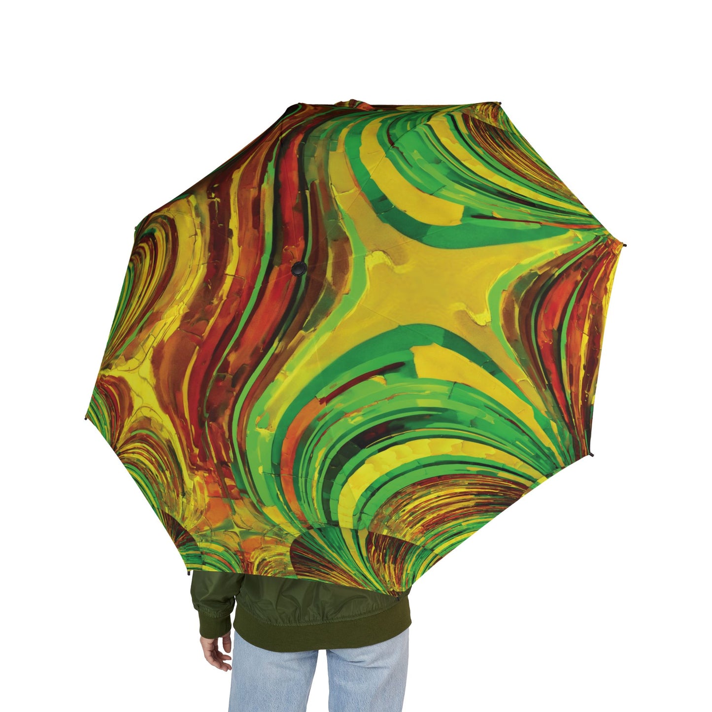 Uzi Spiral Beta Foldable Umbrella - Compact & Chic