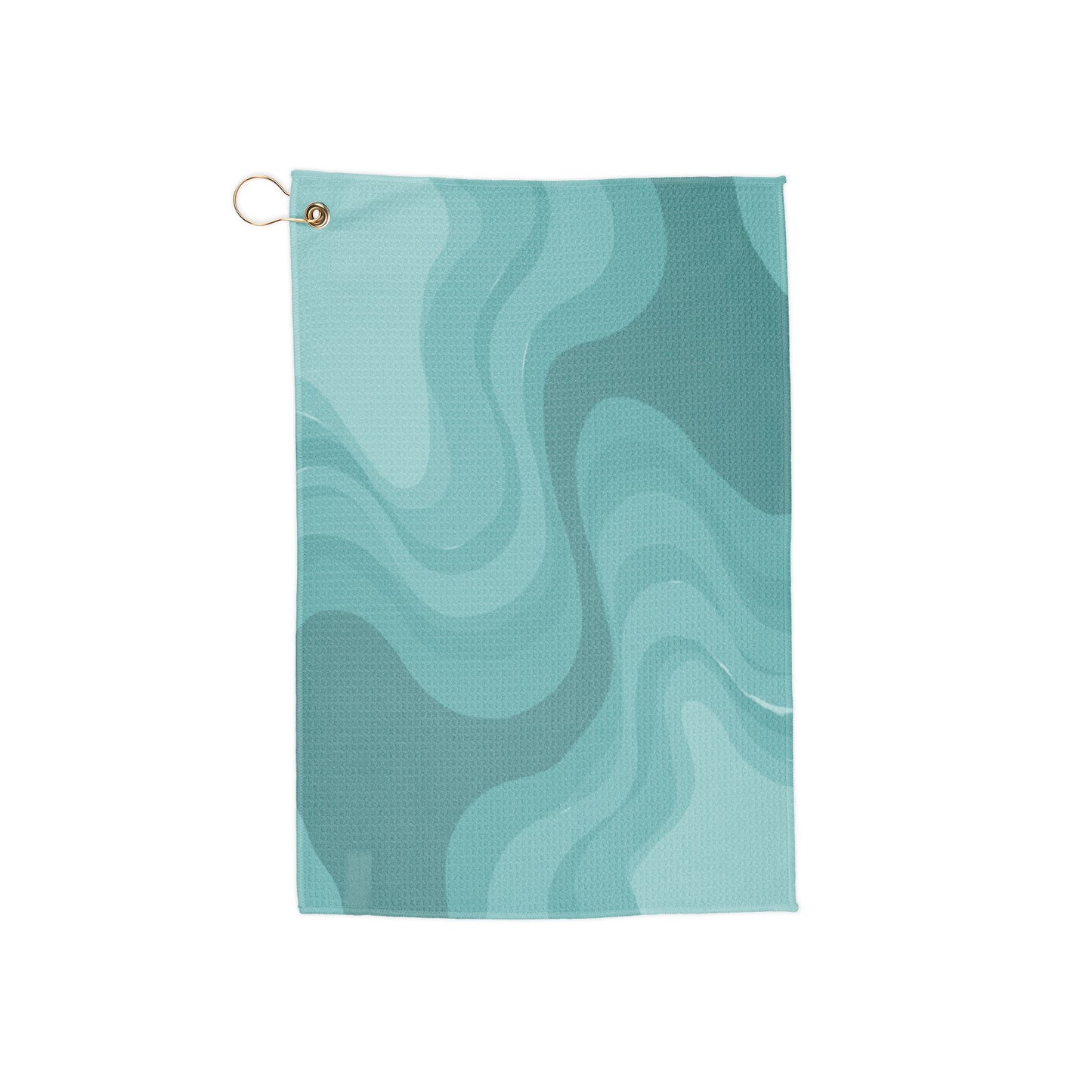 Tif Green Wavey 16" x 24" Golf Towel