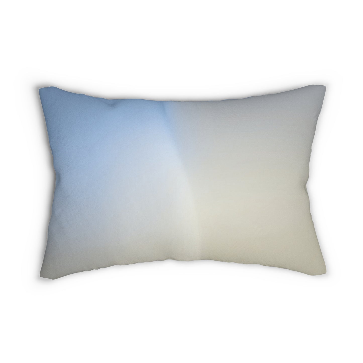 Cobalt Fade Spun Polyester Lumbar Pillow, 20" x 14"