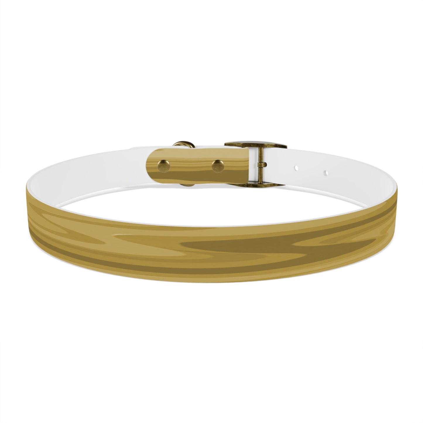 Brown Wavey Extra Large Dog Collar