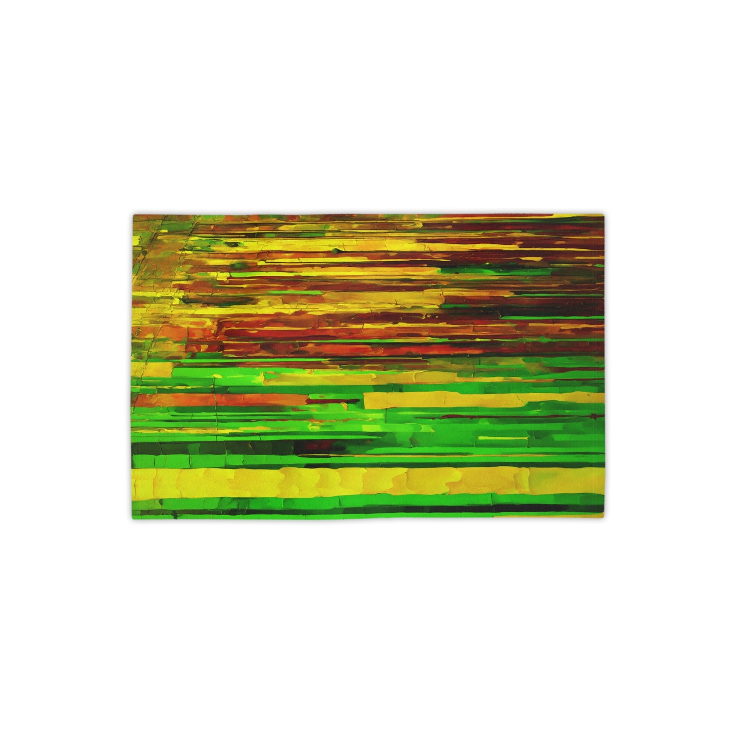 Striped Beta Beach Towel, 18" x 27"