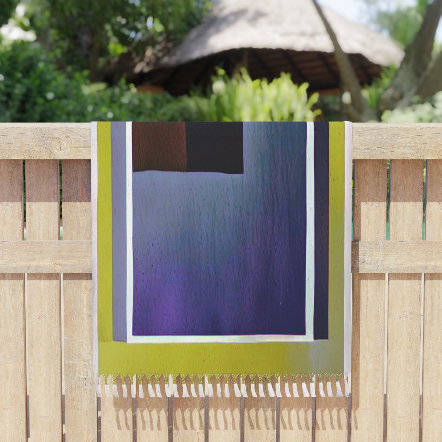 Zeta Shadow 38" × 81" Boho Beach Cloth