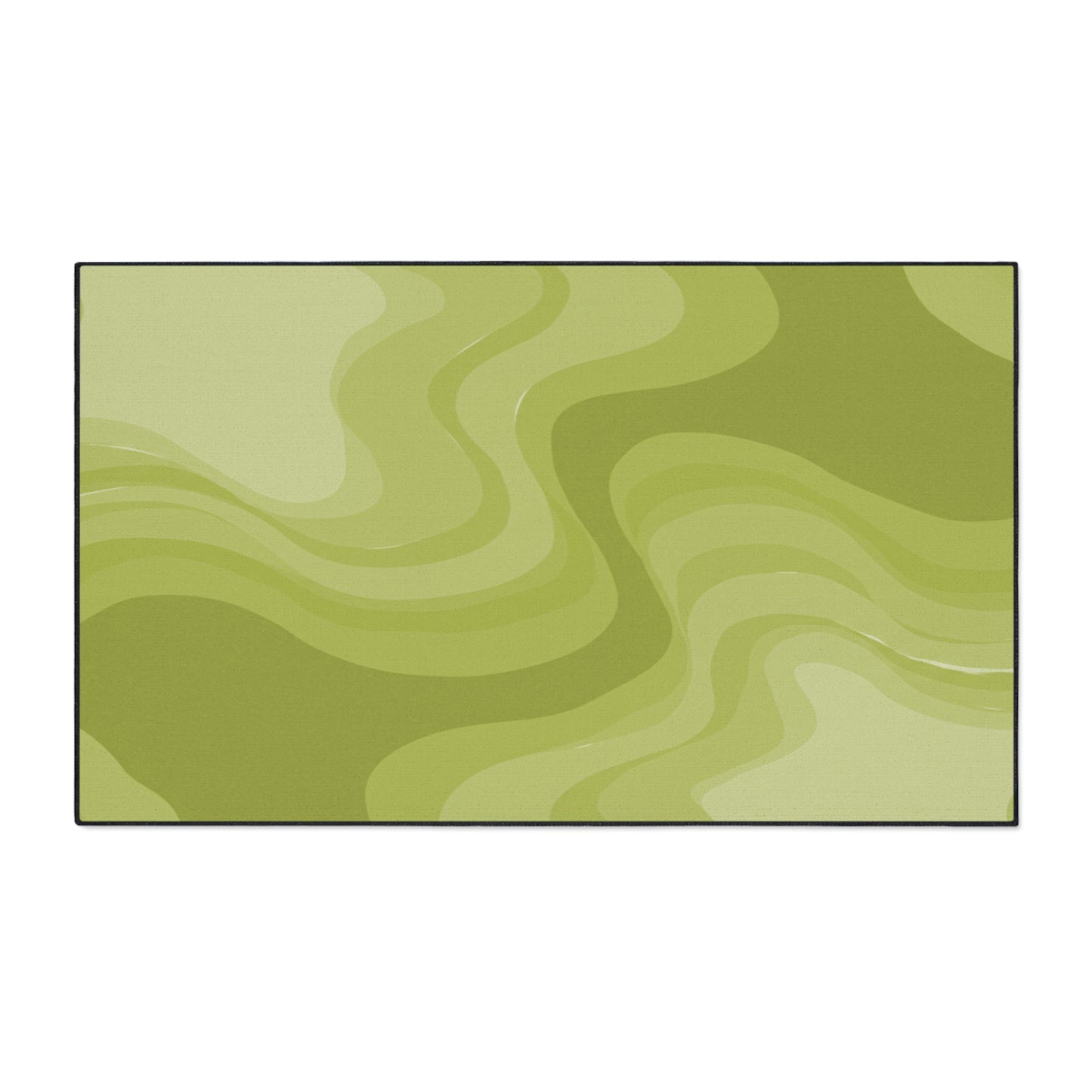 Lemon Wavey 36" x 60" Heavy Duty Floor Mat