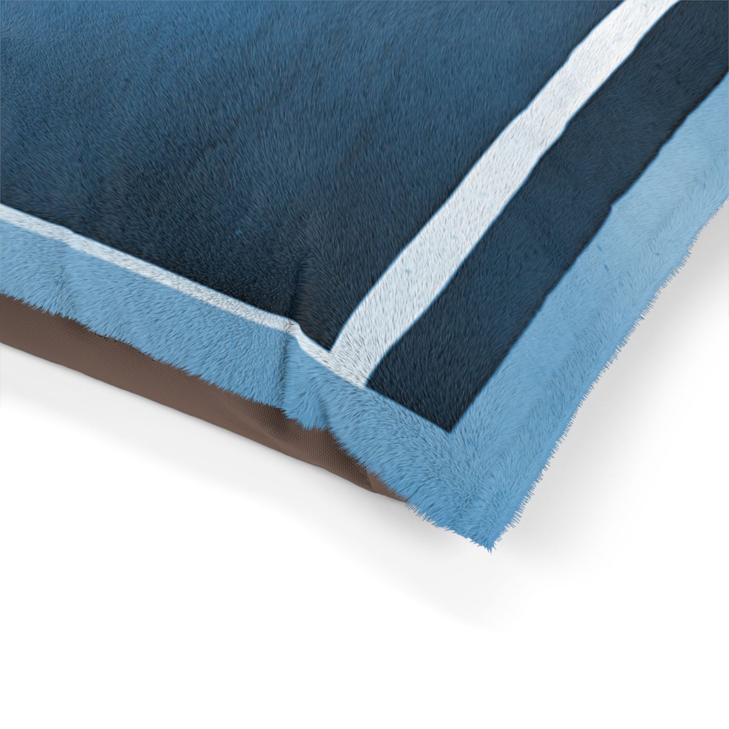 Blue Shadow 28" × 18" Pet Bed