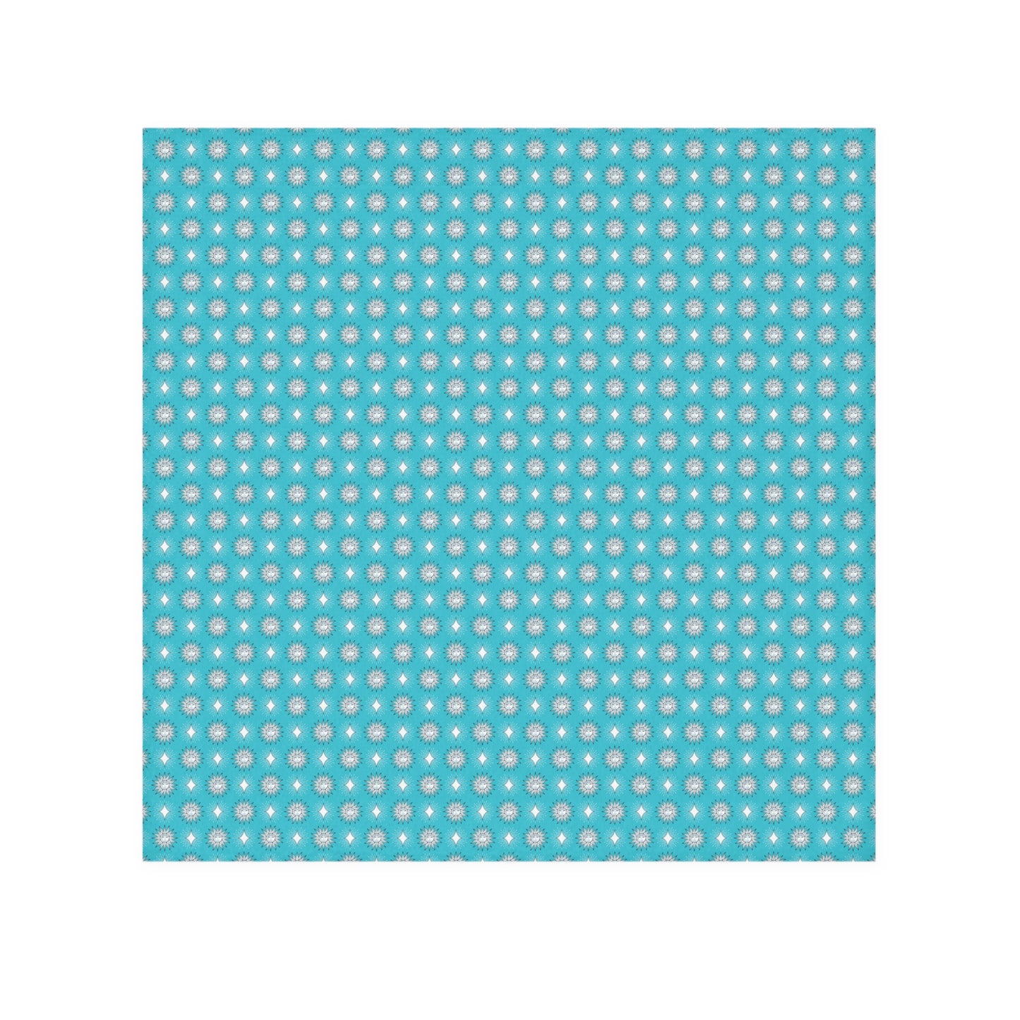 Tif Green Star-crossed Bodies Face Towel, 13" x 13"