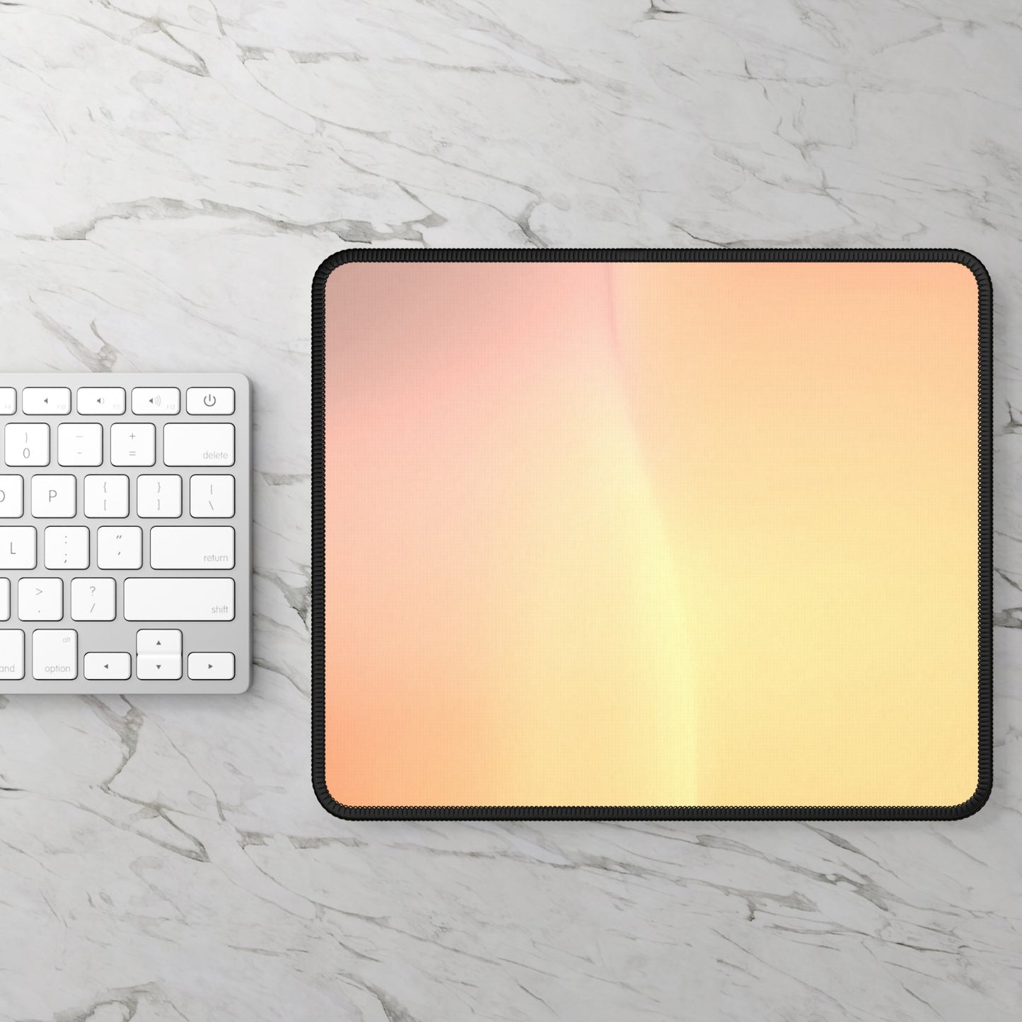 Hot Peach Fade 9" x 7" Gaming Mouse Pad