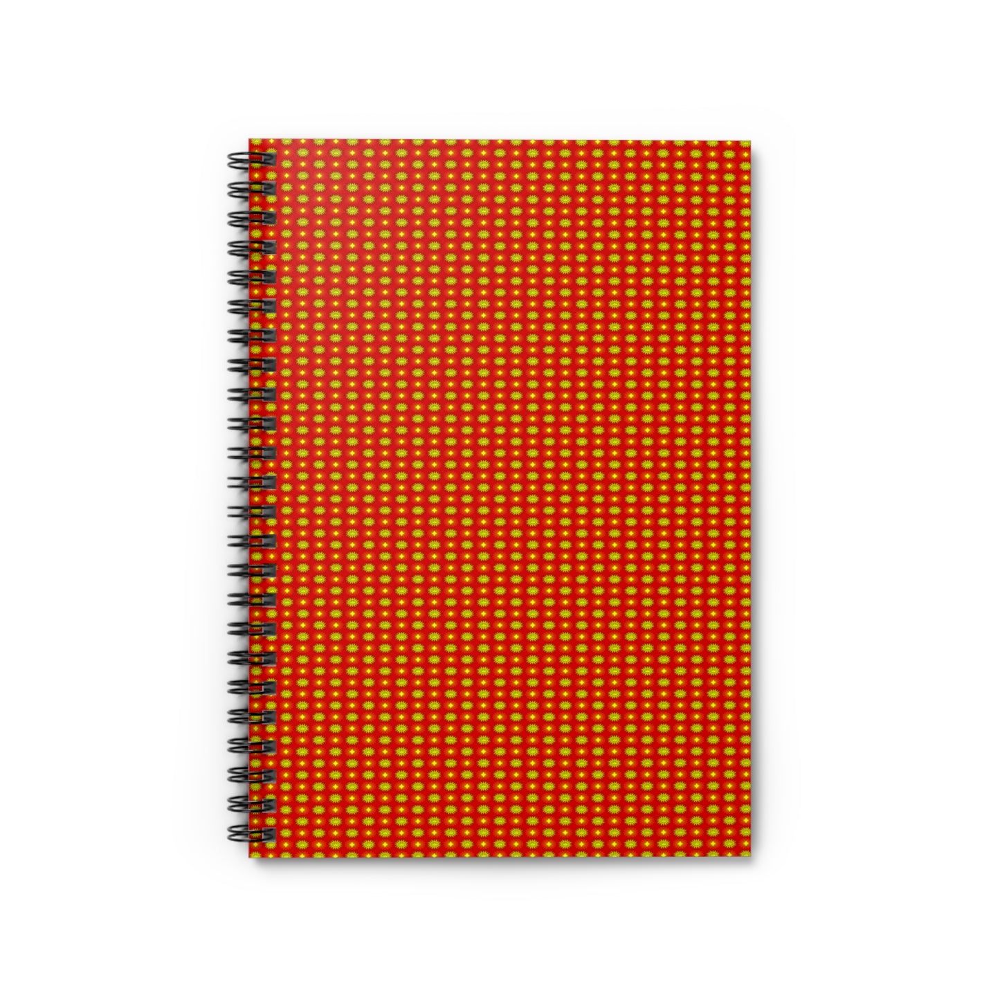 Late Evening Star-crossed Bodies Spiral Notebook - Ruled Line, 6" x 8", 118 pages
