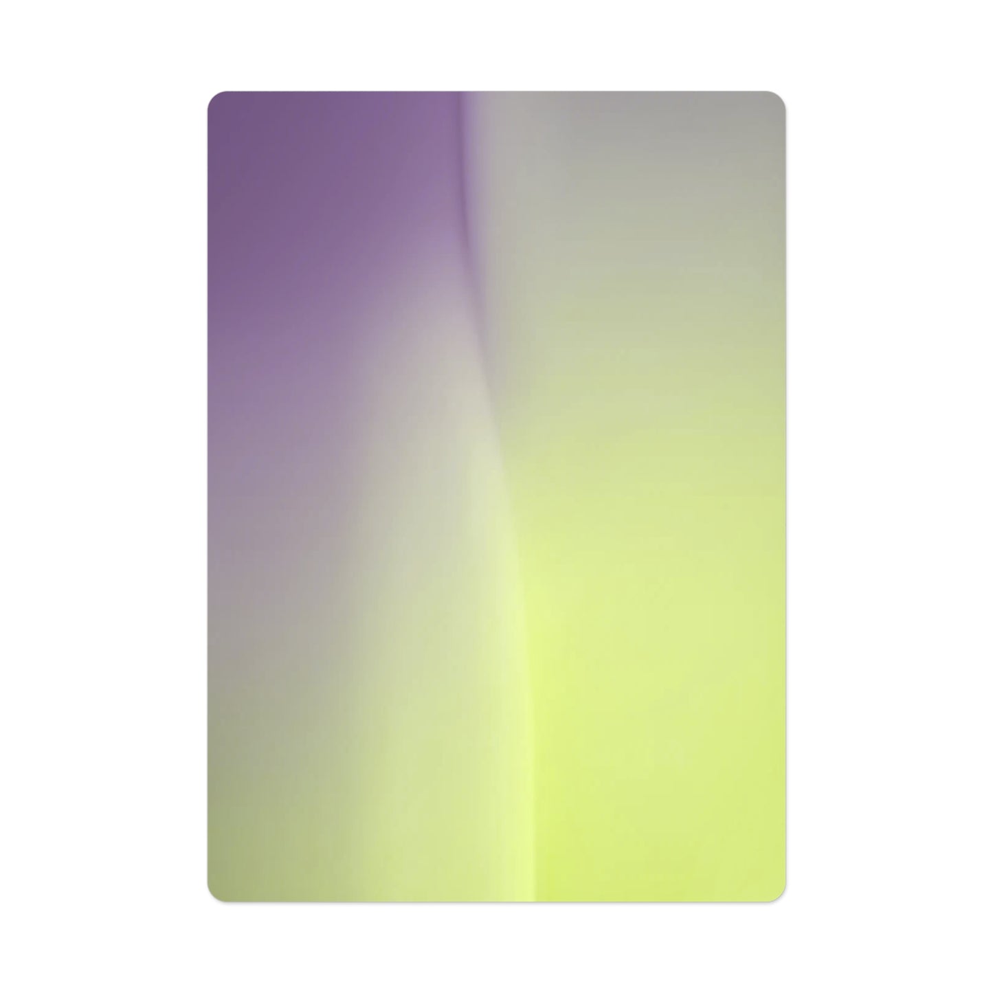 Purple Golden Fade Poker Cards