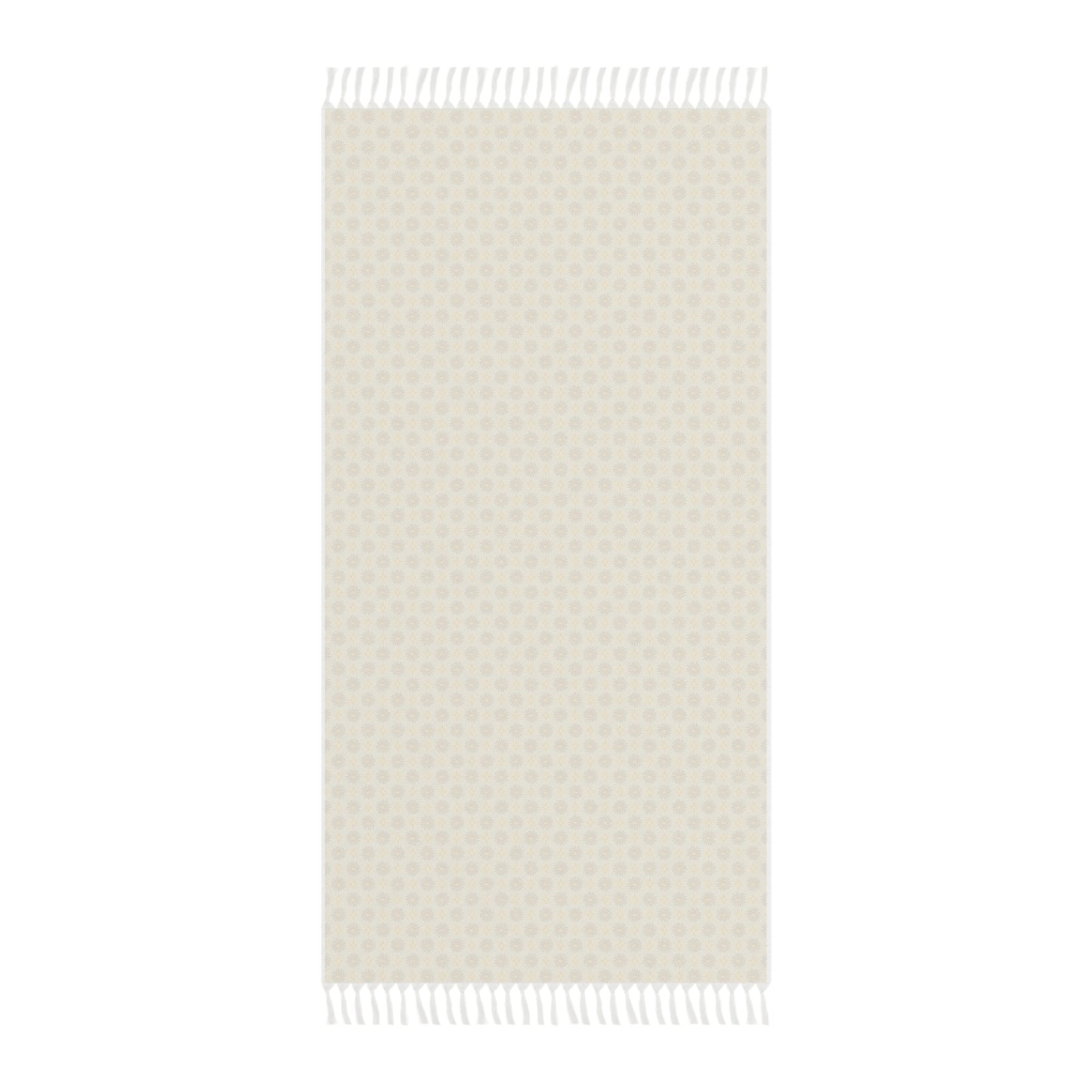 Lemongrass Star-crossed Bodies Boho Beach Cloth, 38" × 81"