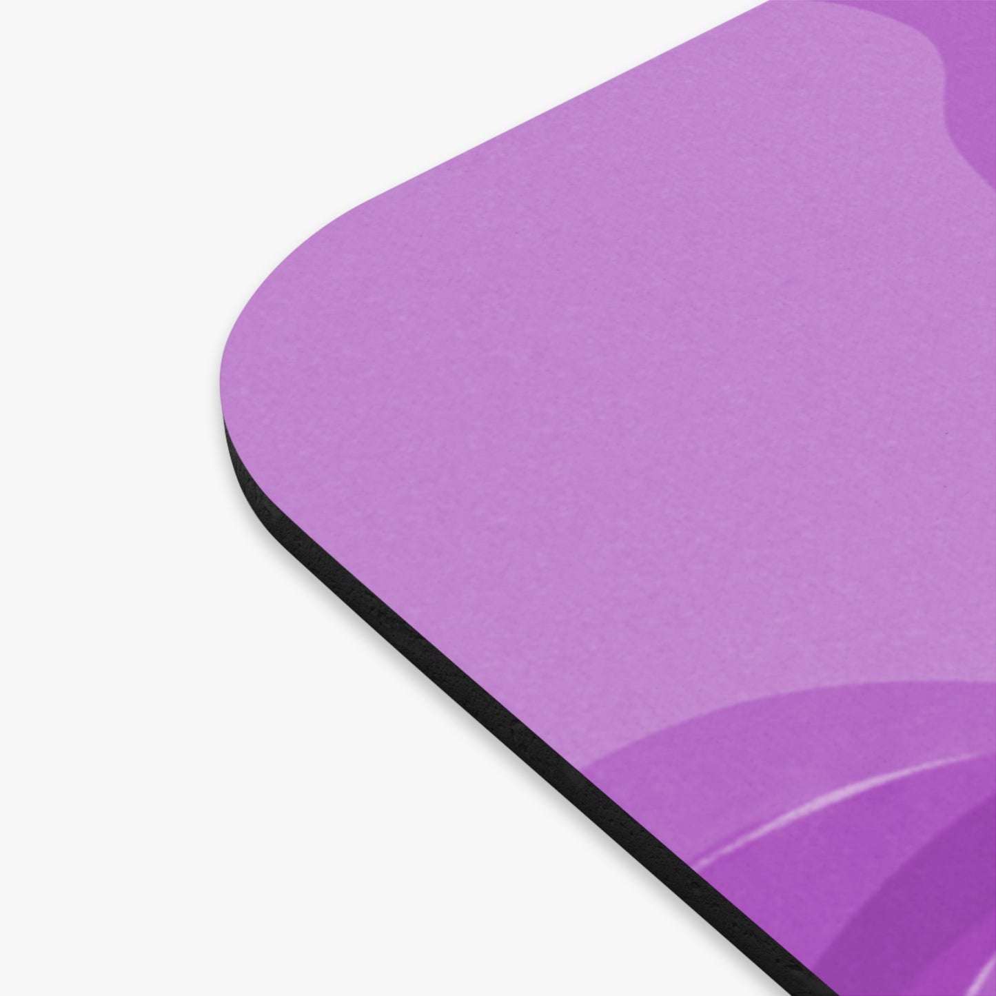 Wavey Purple Wavey Mouse Pad, 9" x 8" Rectangle