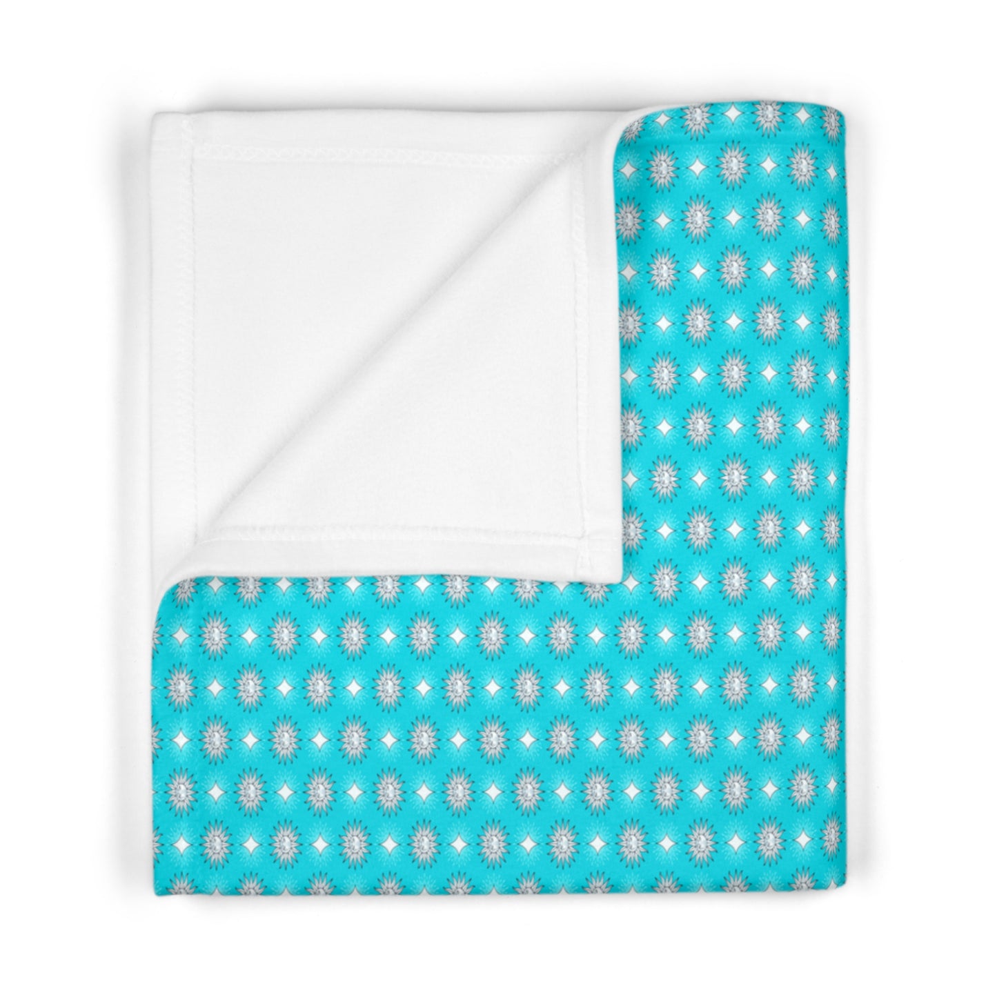 Tif Green Star-crossed Bodies Soft Fleece Baby Blanket, 30" x 40"