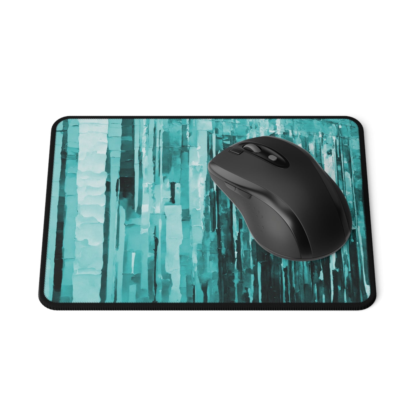 Striped Tif Non-Slip Gaming Mouse Pad, 9.5" X 8" Rectangle