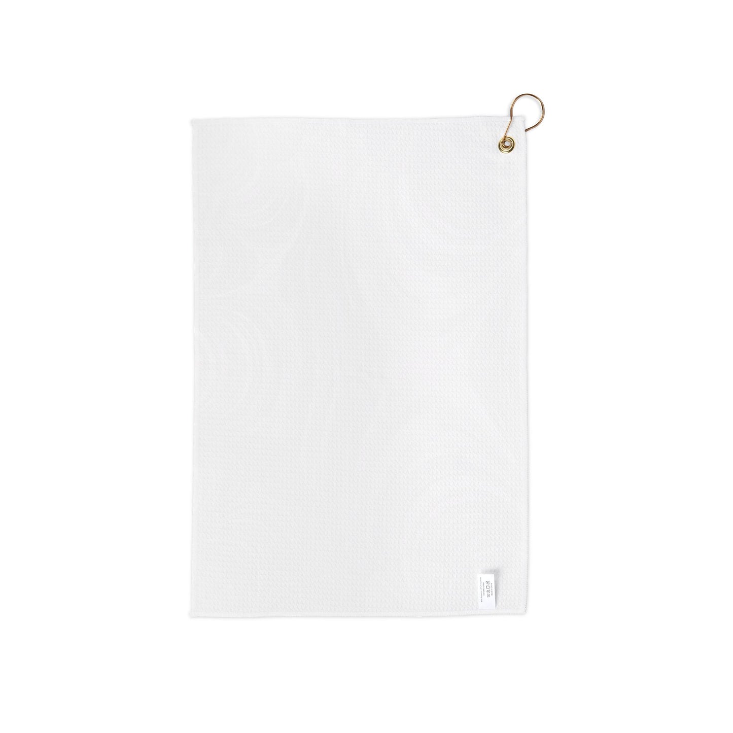 Uzi Spiral Ruby Golf Towel, 16" x 24"