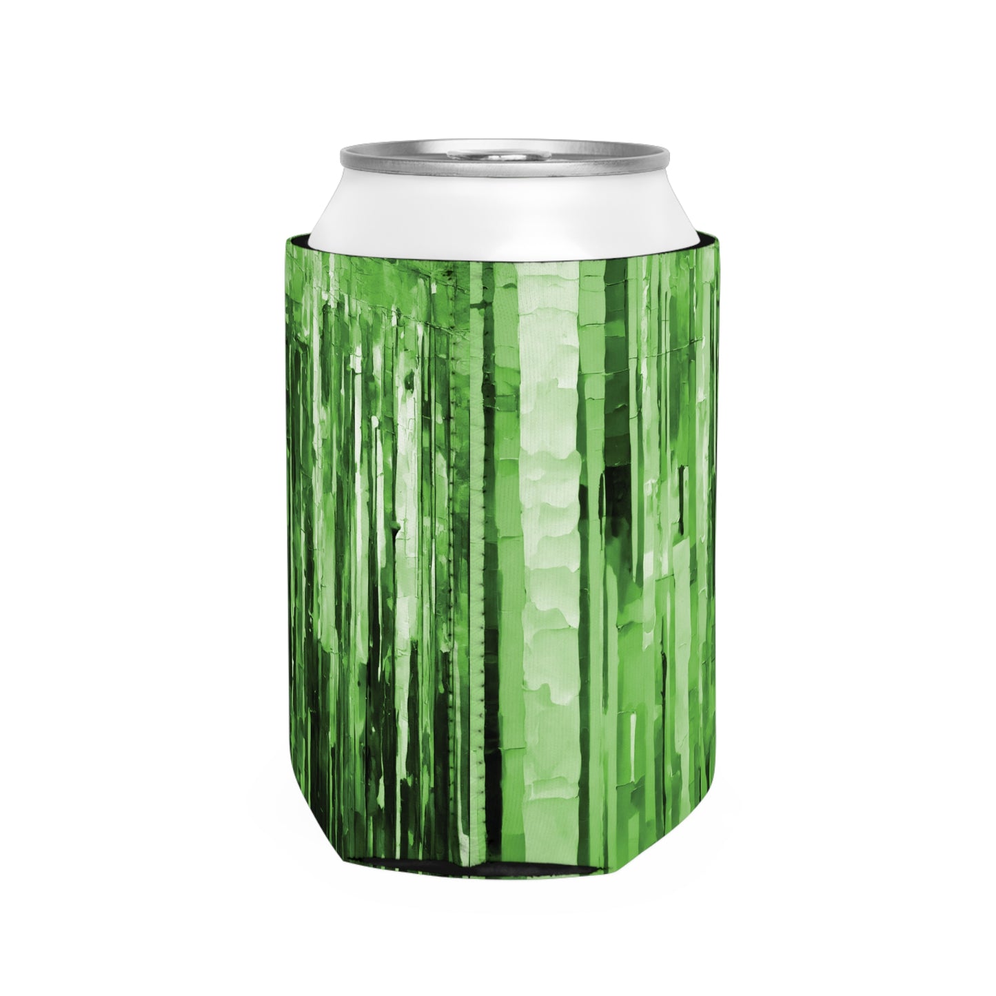 Striped Mint Pastel 12 oz Can Cooler Sleeve