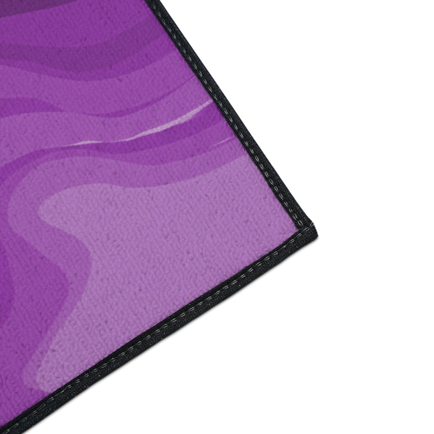 Wavey Purple Wavey 24" x 36" Heavy Duty Floor Mat