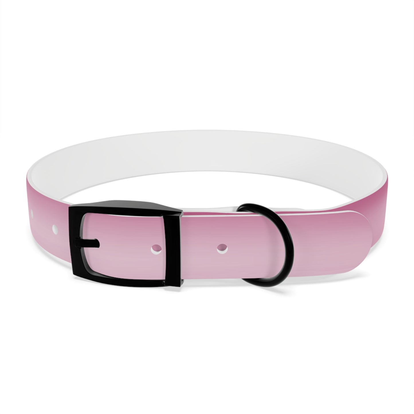 Pink Blush Fade Large Dog Collar