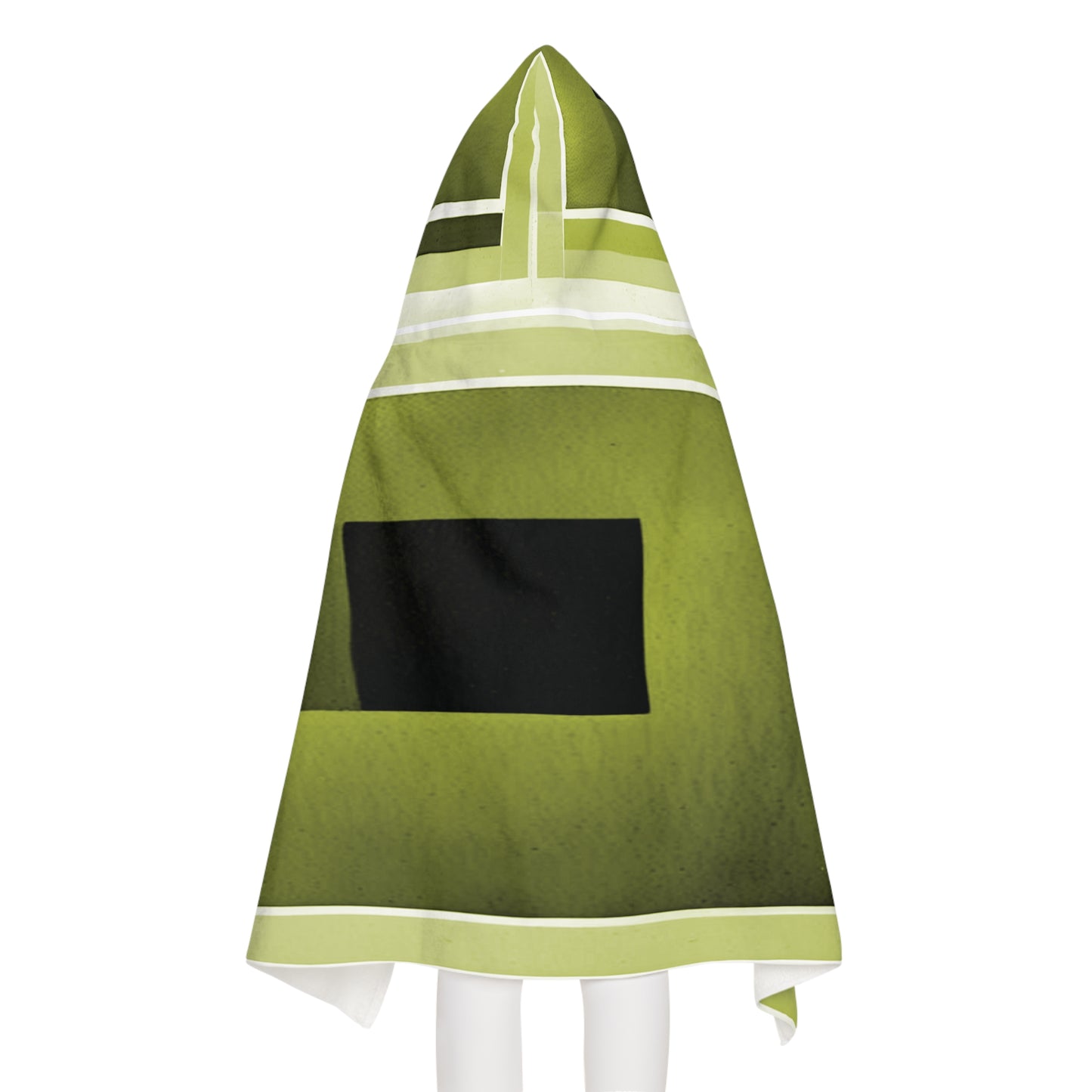 Lemongrass Shadow Youth Hooded Towel, 24" x 48"