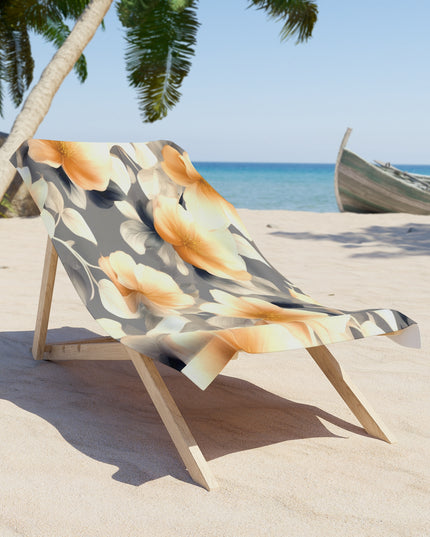Soft Blossom Floral Bunch 30" x 60" Beach Towel