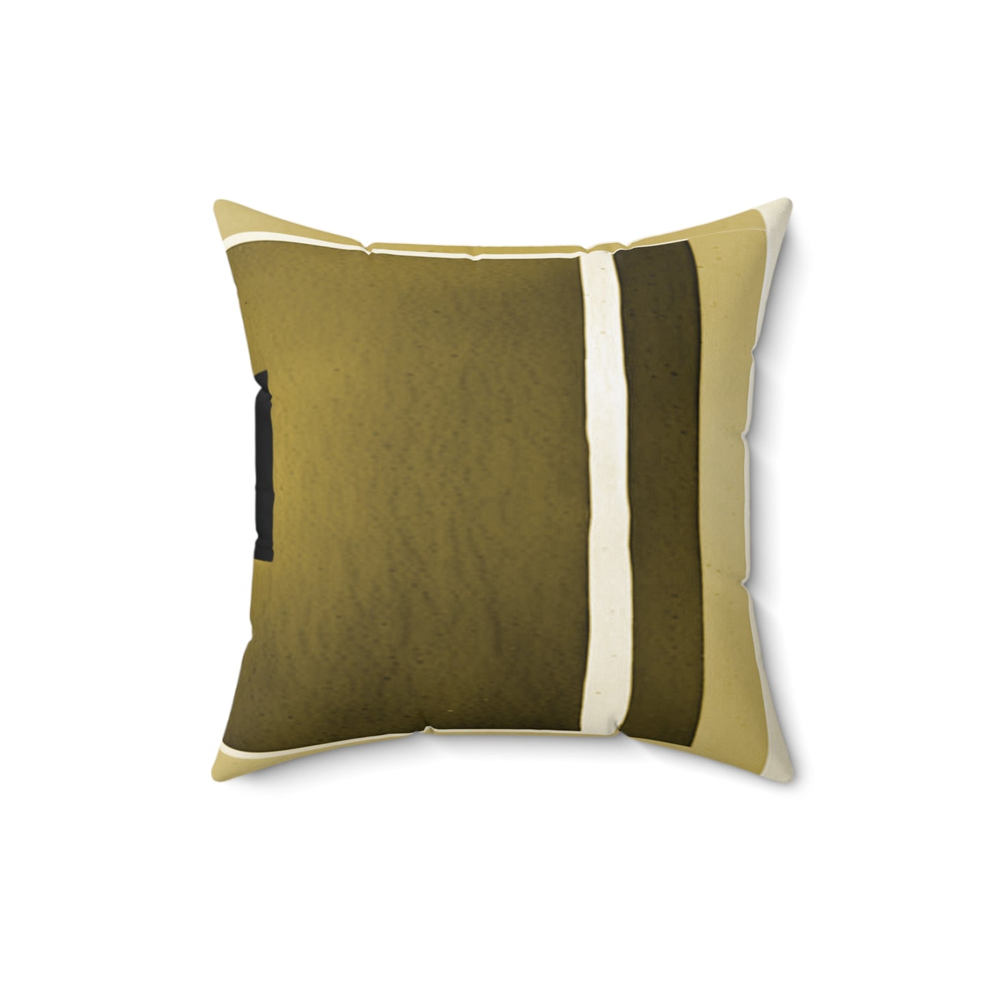 Tan Shadow 16" x 16" Faux Suede Square Pillow