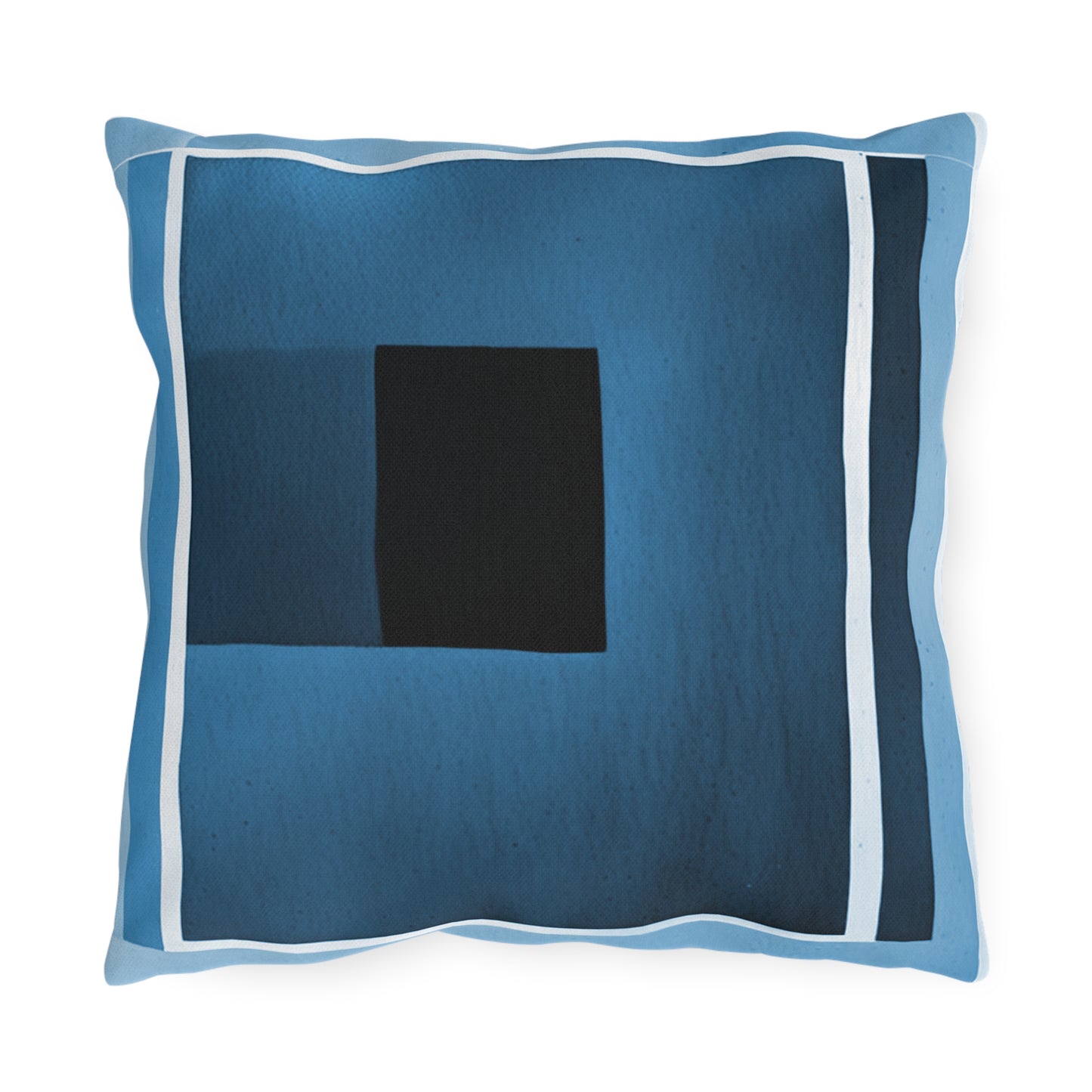 Blue Shadow 16" x 16" Outdoor Pillow