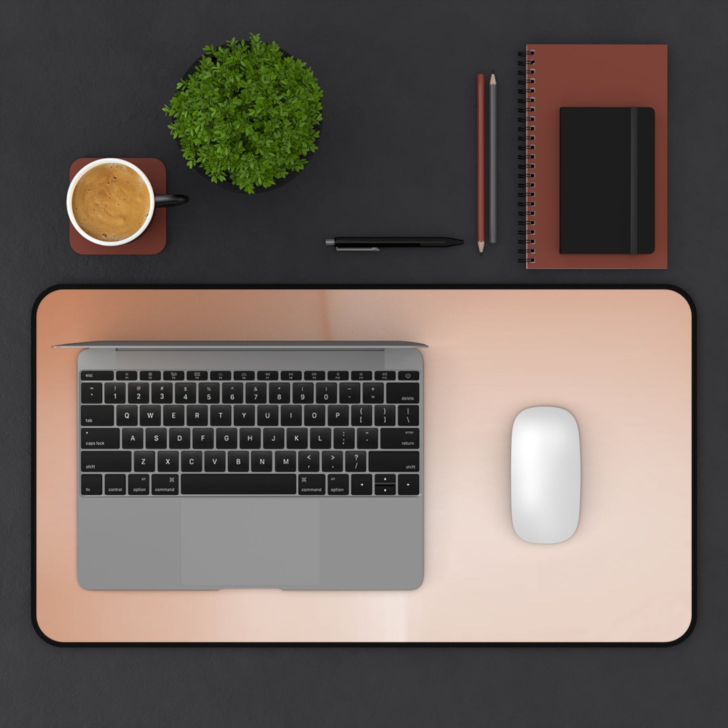 Soft Fade 12" x 22" Desk Mat