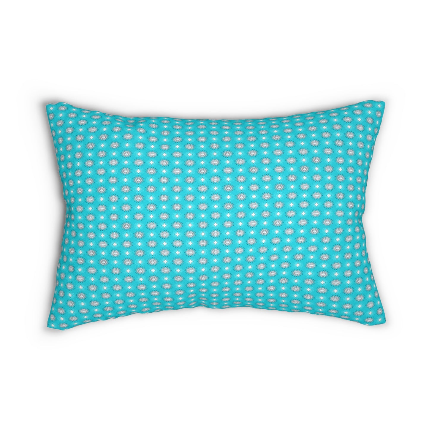 Tif Green Star-crossed Bodies Spun Polyester Lumbar Pillow, 20" x 14"