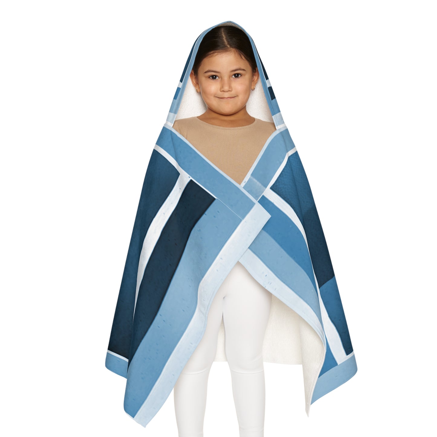 Blue Shadow Youth Hooded Towel, 24" x 48"