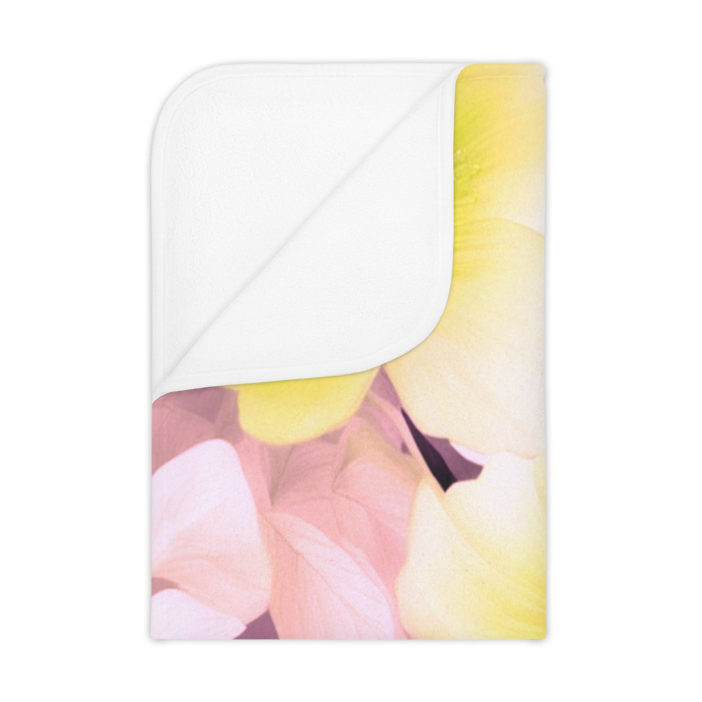 Lemon Blossom Floral Bunch Toddler Blanket, 30" x 40"